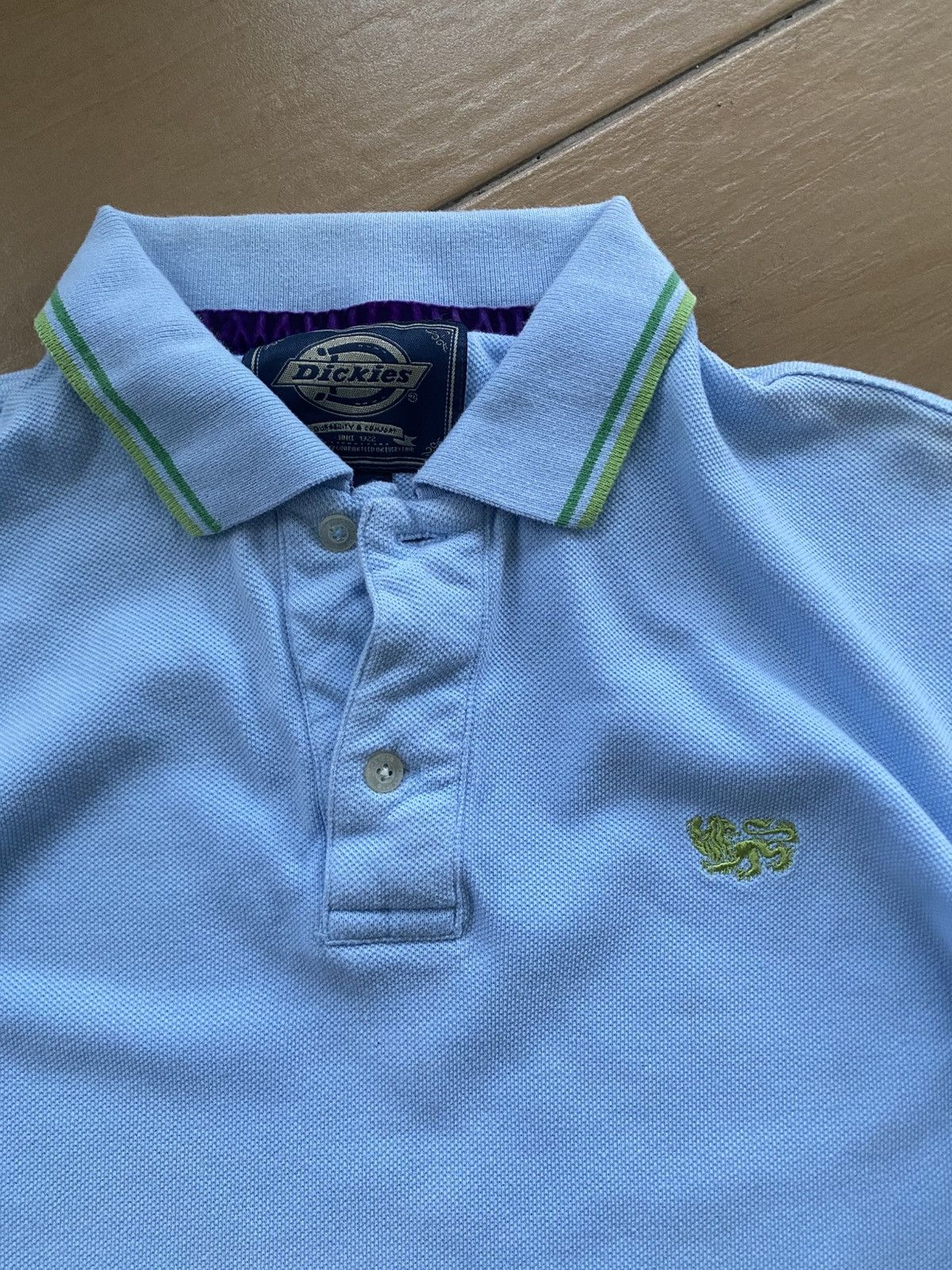 Dickies Dickies Baby Blue Polo Shirt Small Logo Size US L / EU 52-54 / 3 - 4 Thumbnail