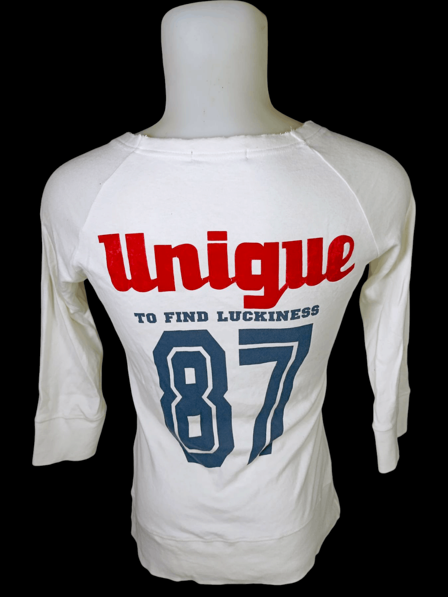 Japanese Brand UNIQUE JEANS BRAPPERS Crew Neck T-Shirt Longsleeve Size US M / EU 48-50 / 2 - 6 Thumbnail