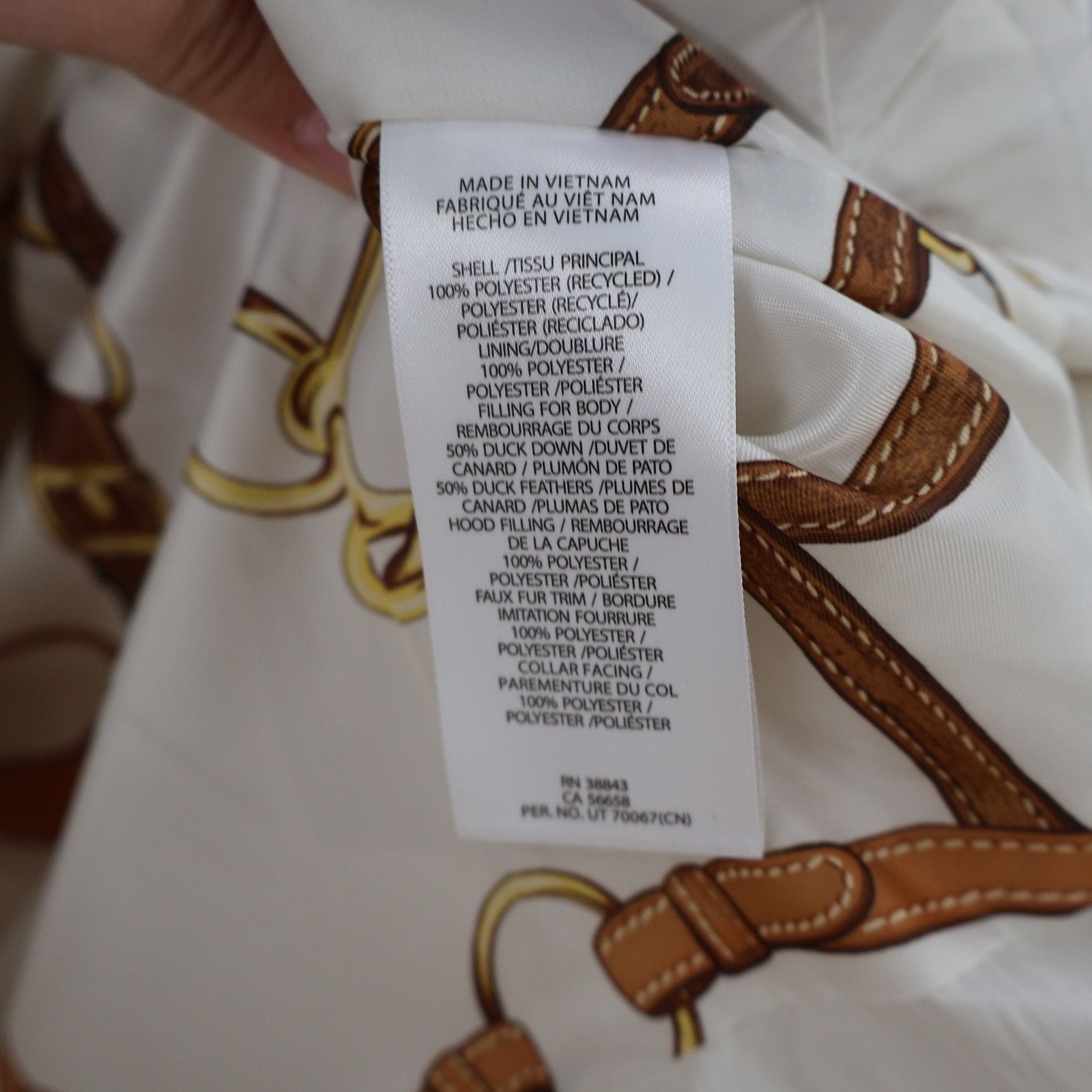 Lauren Ralph Lauren LRL Ralph Lauren Faux Fur Down Puffer Jacket Women XS White Size XS / US 0-2 / IT 36-38 - 7 Thumbnail