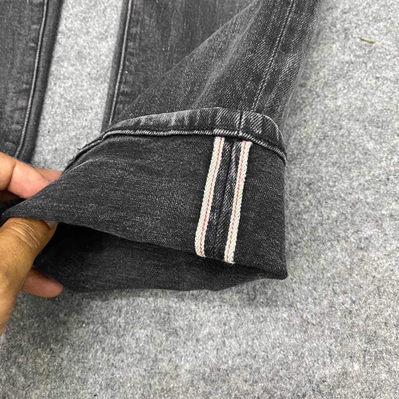 Japanese Brand 💥Best Offer💥Vintage Uniqlo Selvegde Slim Fit Denim Size US 33 - 15 Thumbnail
