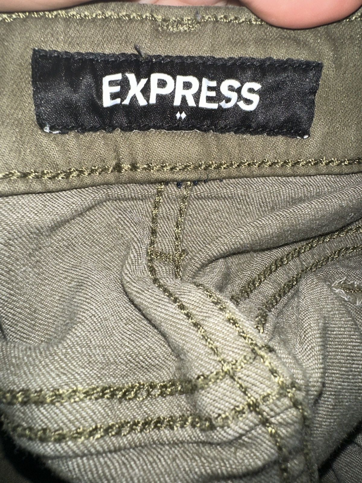 Express Green Mens Express Jeans Size US 33 - 5 Thumbnail