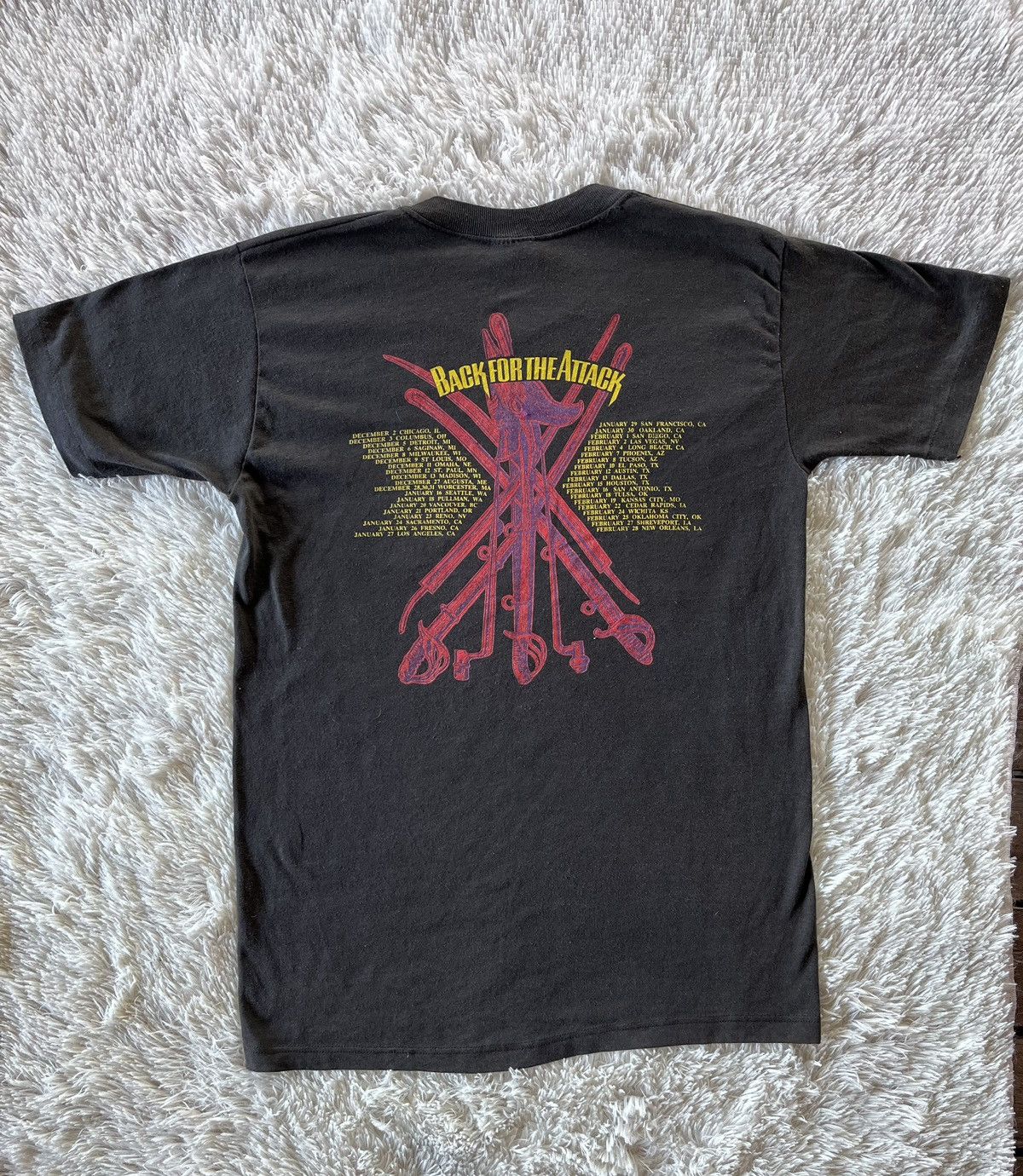 Band Tees × Vintage Vintage 80s Dokken Band T Shirt Size US M / EU 48-50 / 2 - 2 Thumbnail