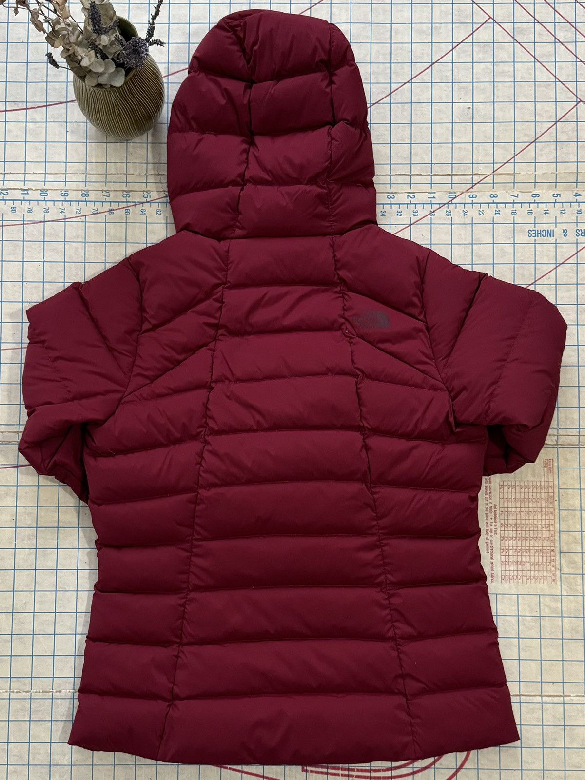 The North Face The North Face 700 Fill Hooded Puffer Jacket Maroon Womens M Size M / US 6-8 / IT 42-44 - 10 Thumbnail
