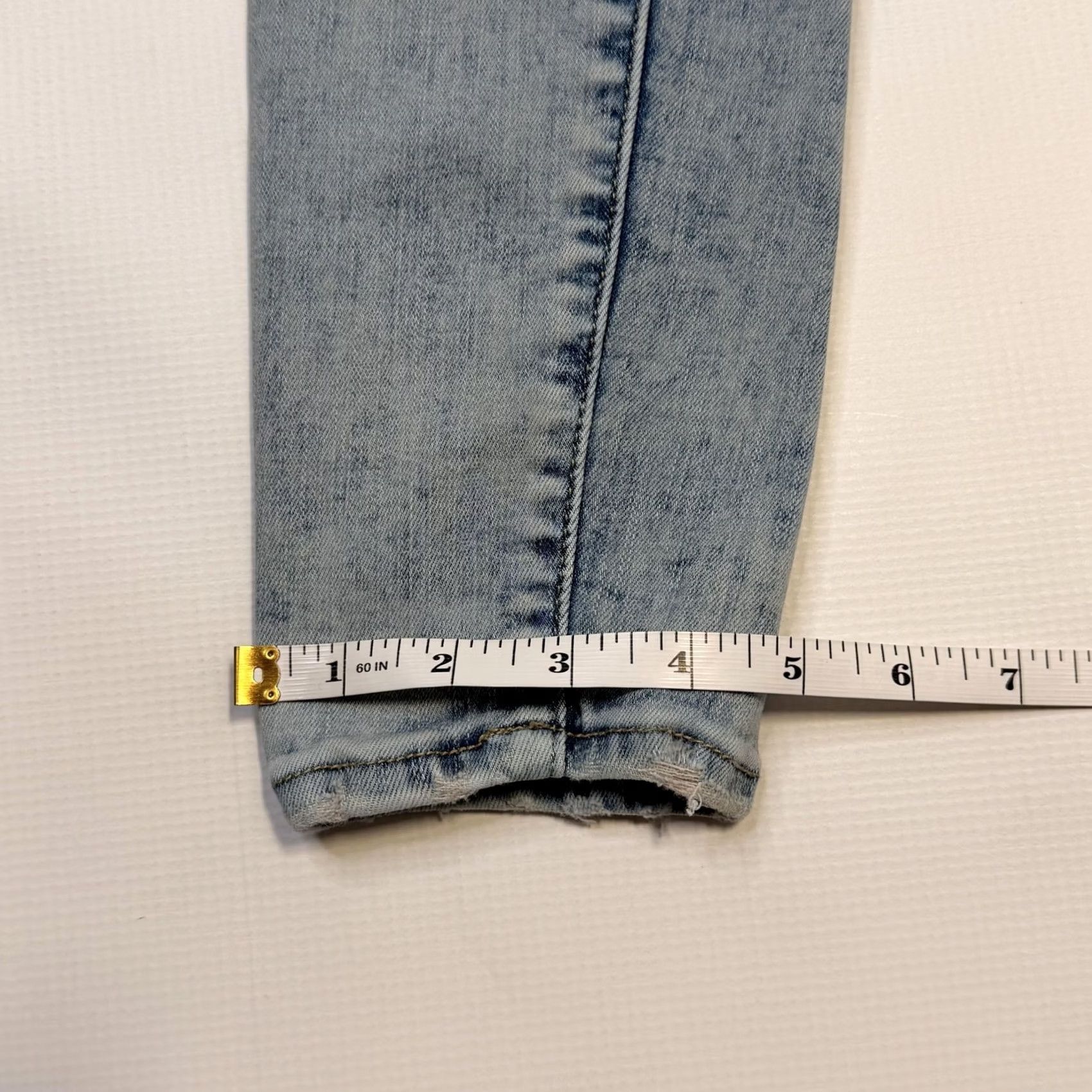 American Eagle Outfitters American Eagle Outfitters Jeans Womens 6 Tall Blue High Rise Jegging Next Level Stretch Distressed 5-Pocket Size 28" / US 6 / IT 42 - 5 Thumbnail