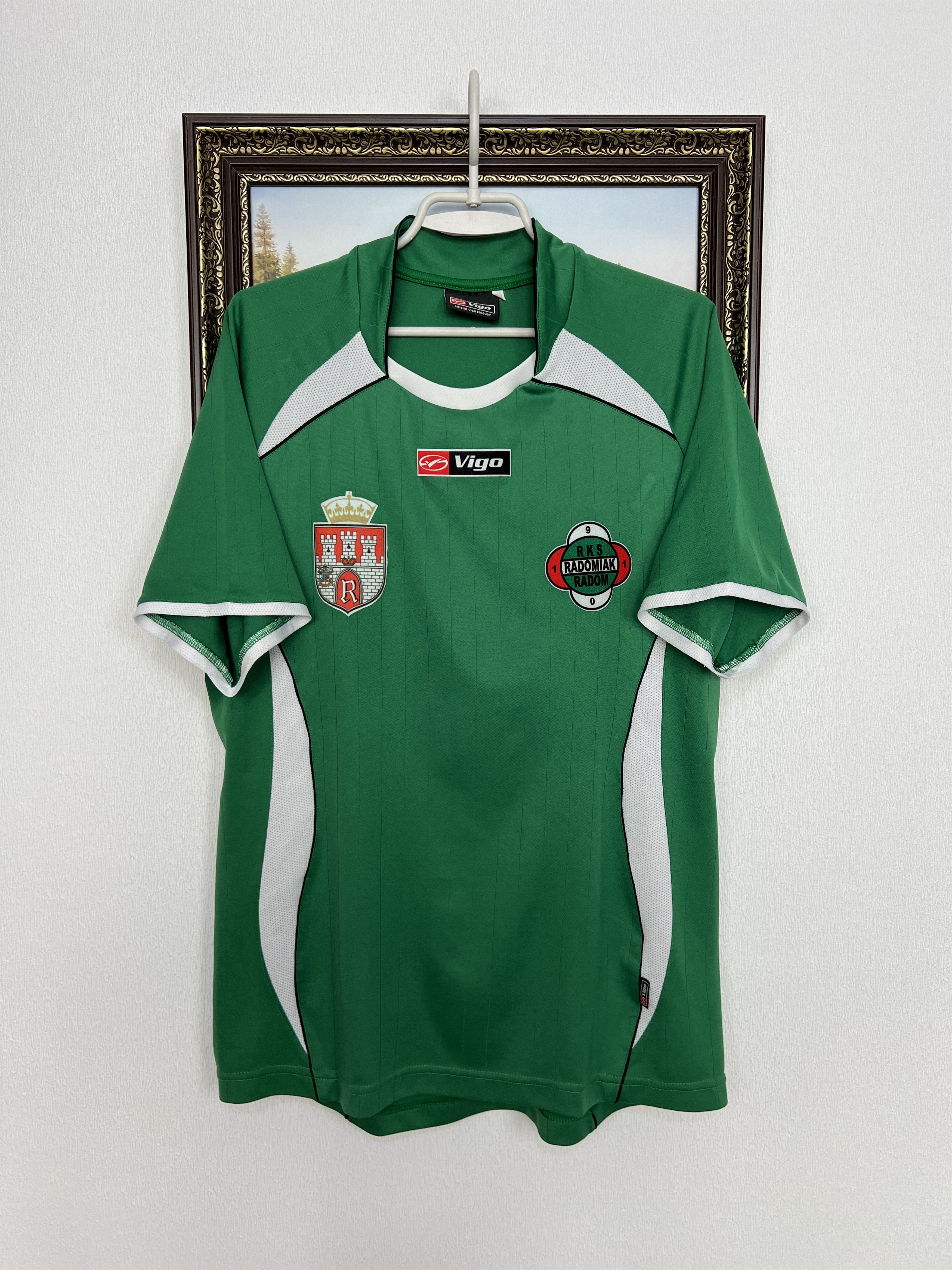 Vintage Vigo Radomiak Radom Football Shirt Soccer Jersey Trikot Size US L / EU 52-54 / 3 - 1 Thumbnail