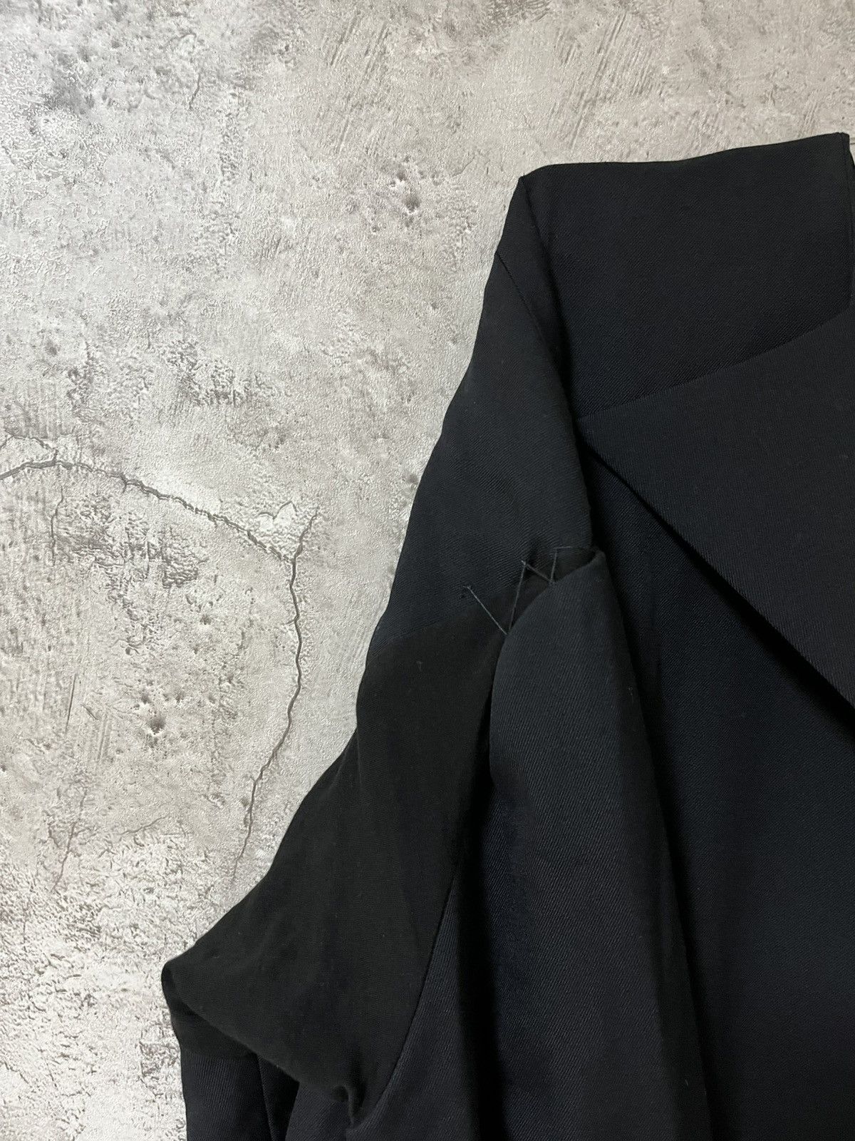 Yohji Yamamoto yohji yamamoto noir crack coat Size US L / EU 52-54 / 3 - 8 Thumbnail
