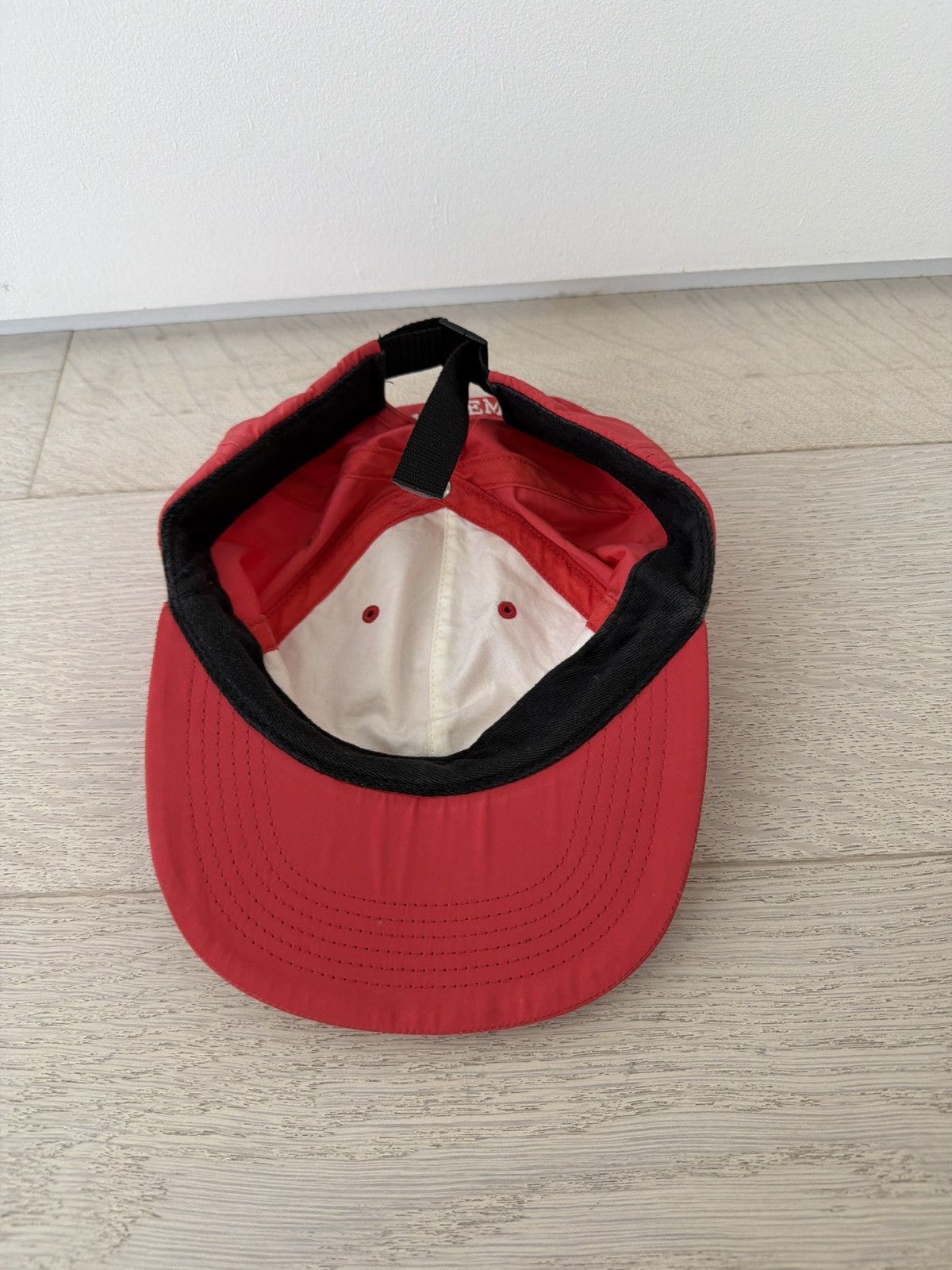 Supreme Red Supreme Sports Hat Size ONE SIZE - 5 Thumbnail