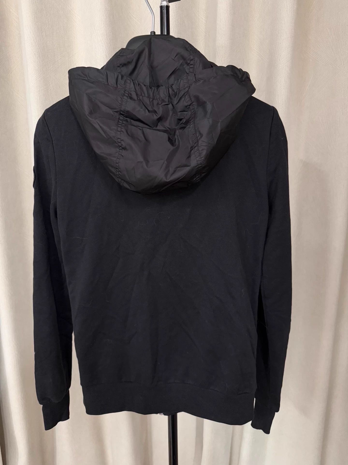 Gucci GUCCI Double Layer Black Fake Two-Piece Hooded XS Jacket Size US XS / EU 42 / 0 - 3 Thumbnail