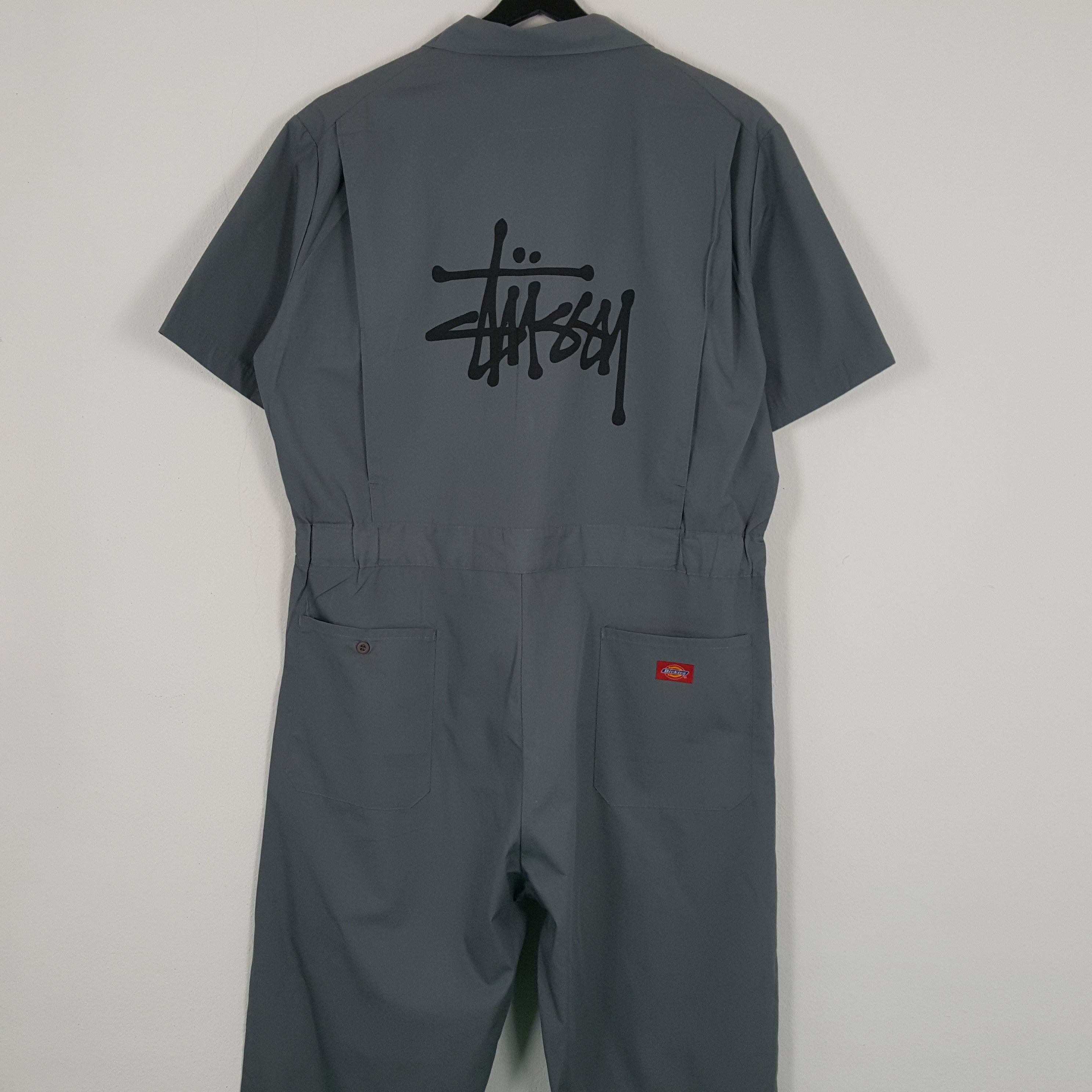 Dickies × Vintage DICKIES x STUSSY Custom Art Workwear Coverall Jacket Size US XXL / EU 58 / 5 - 2 Thumbnail