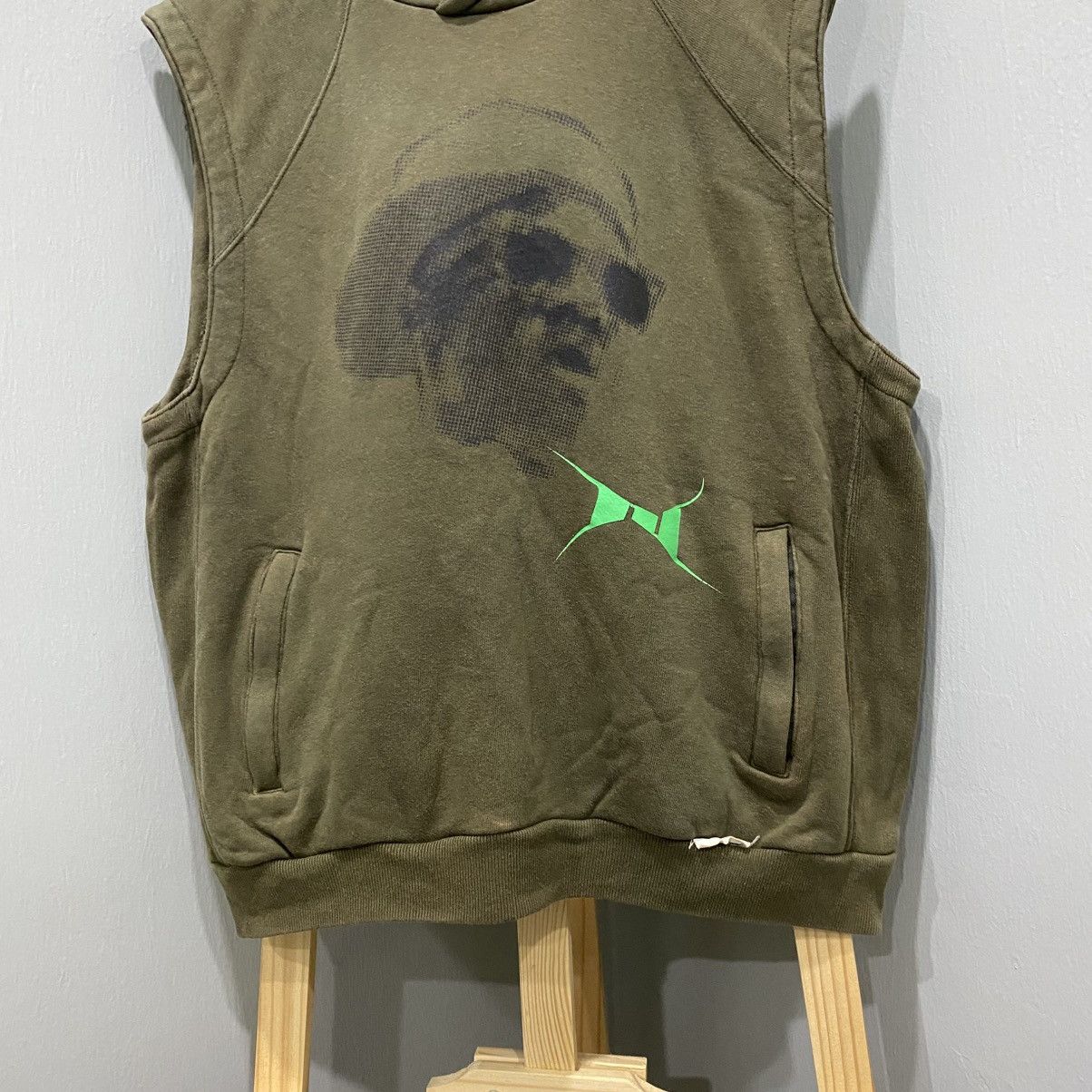 Undercover Archive Undercover SS01 Face “GFY” Hoodie Sleeveless Size US L / EU 52-54 / 3 - 4 Thumbnail