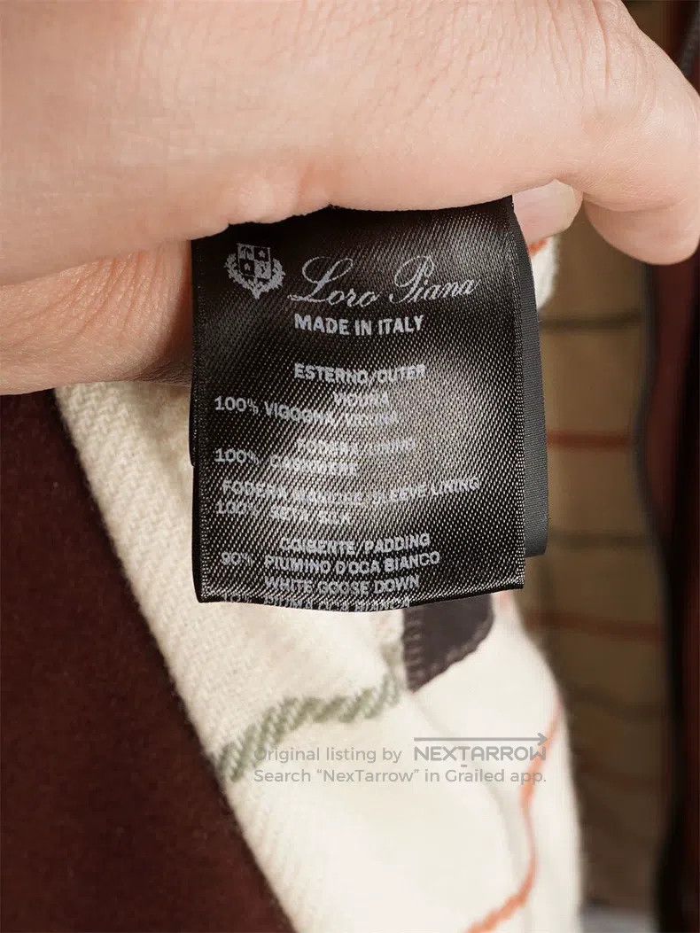 Loro Piana Loro Piana Vicuña Wool Down Jacket Size US M / EU 48-50 / 2 - 7 Thumbnail
