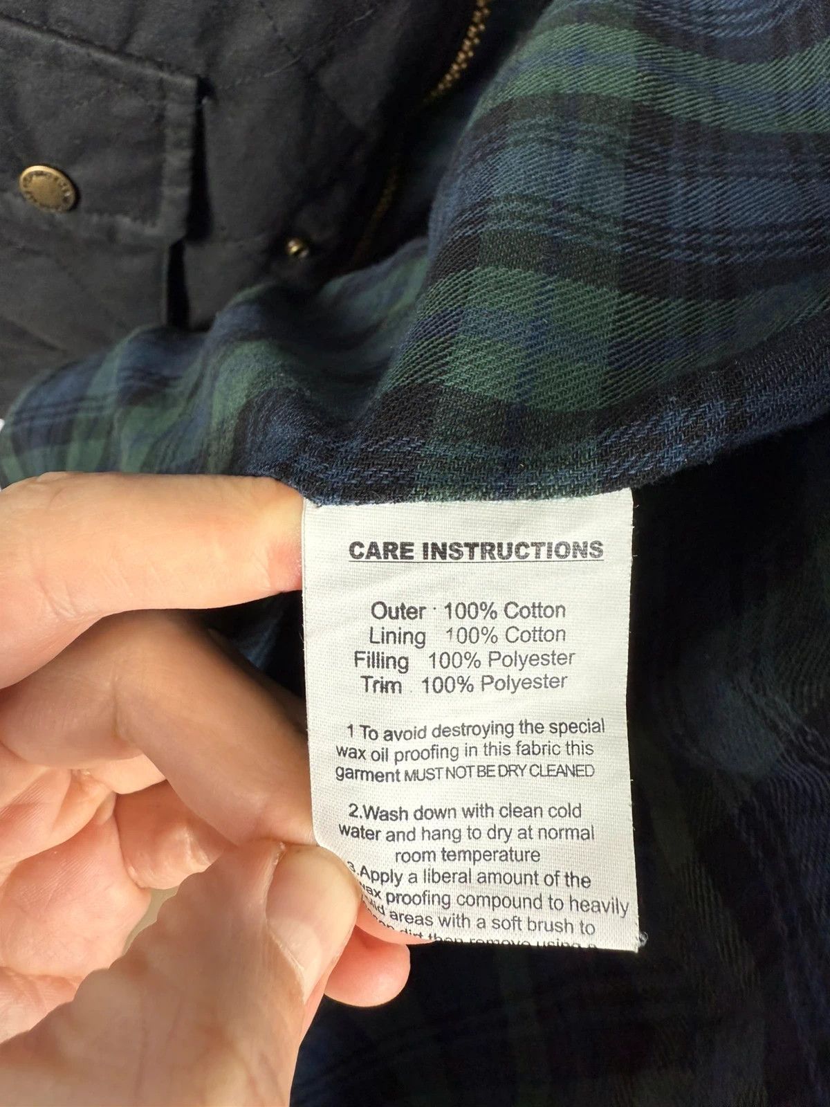 Other Game Great Britain Wax Cotton Jacket Men size XL Size US XL / EU 56 / 4 - 15 Thumbnail