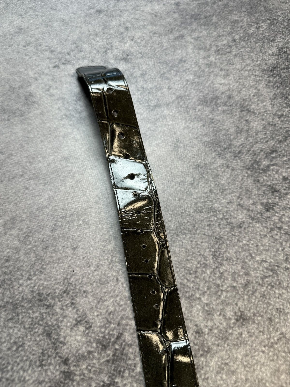 Other Y2K Snakeskin Belts Streetwear Rare Casual Style USA Leather Size ONE SIZE - 3 Thumbnail