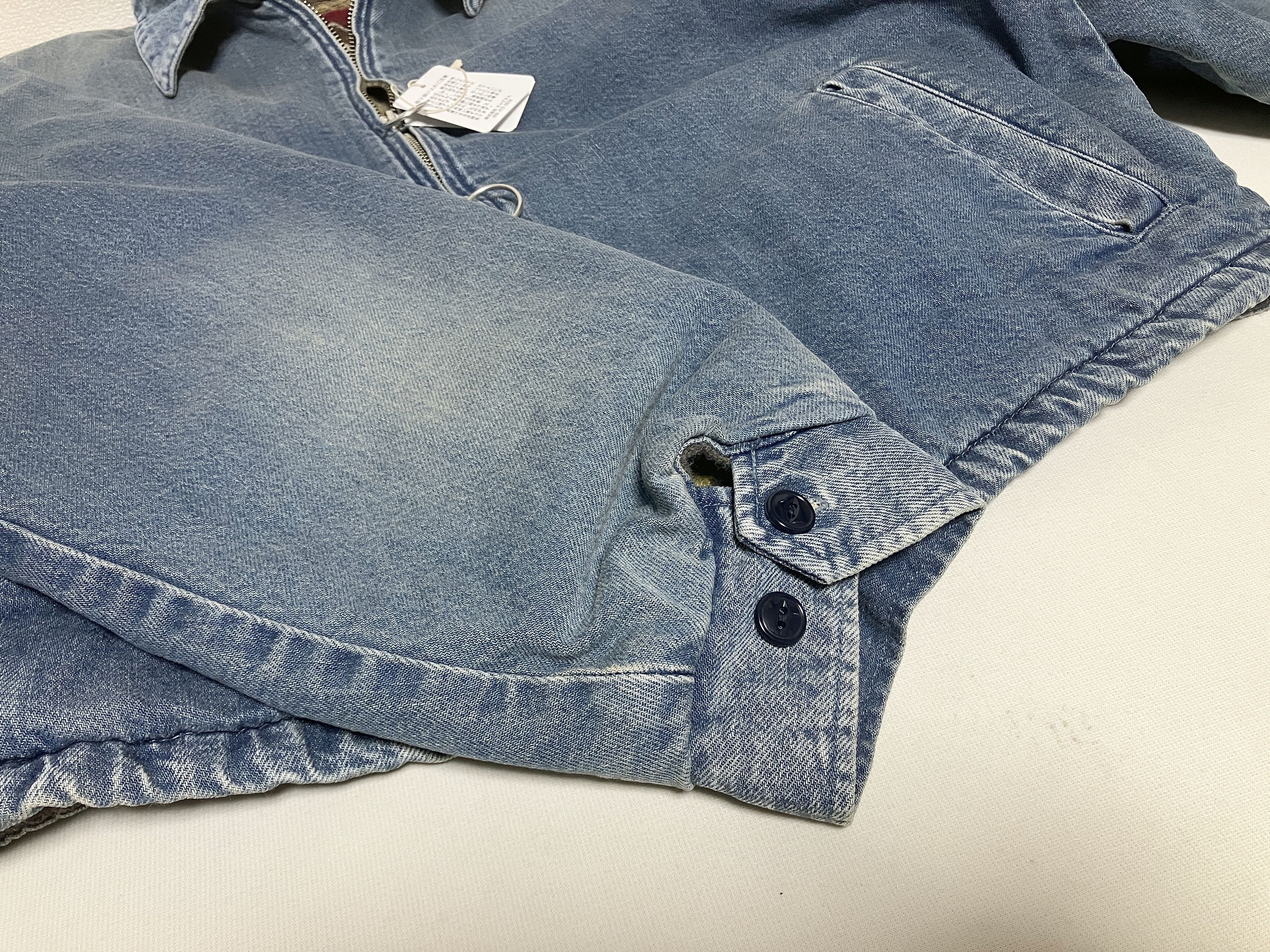 Kapital kapital 11.5oz denim lining Drizzler Jacket Virgin Maria 4 Size US XL / EU 56 / 4 - 9 Thumbnail