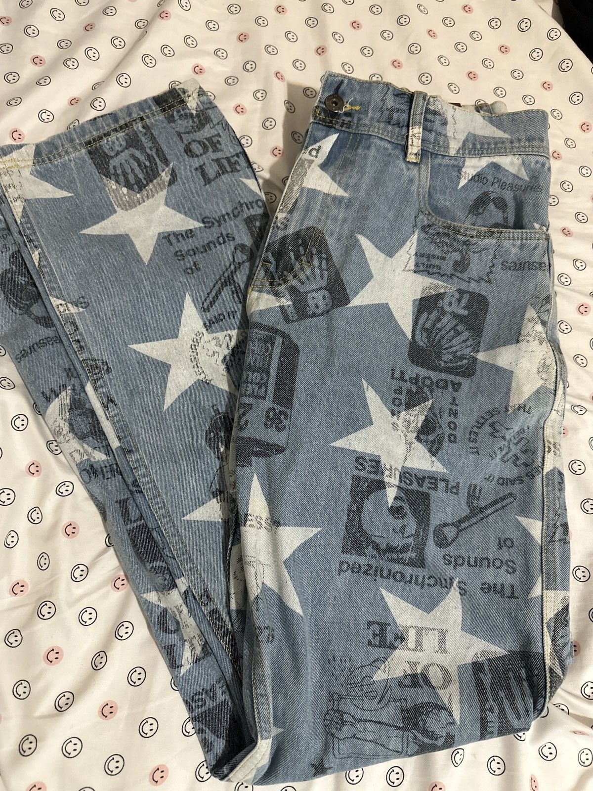 Pleasures Pleasures poppy denim Size US 34 / EU 50 - 4 Thumbnail