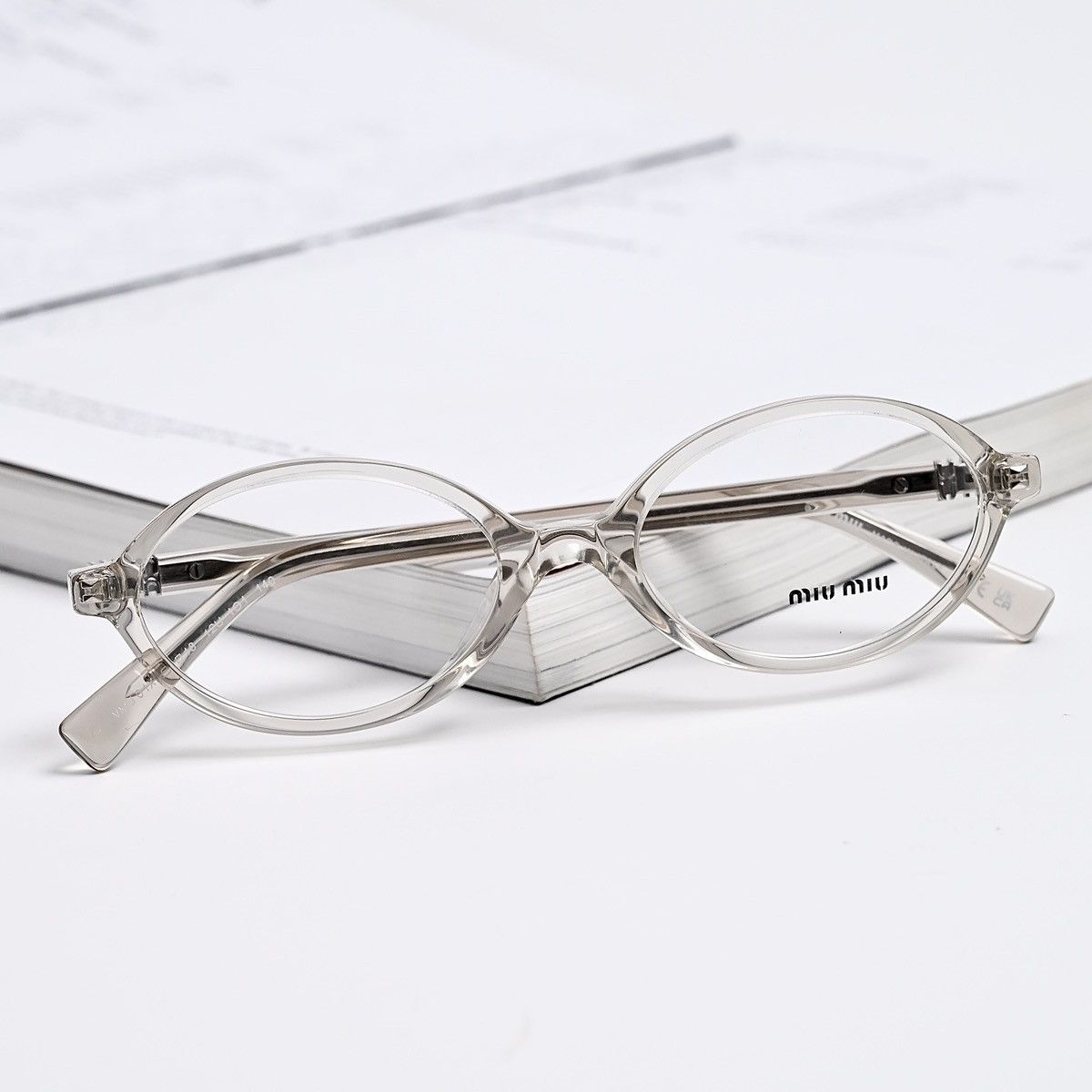 Miu Miu MIU MIU 0MU 01XV GLASSES Size ONE SIZE - 12 Thumbnail