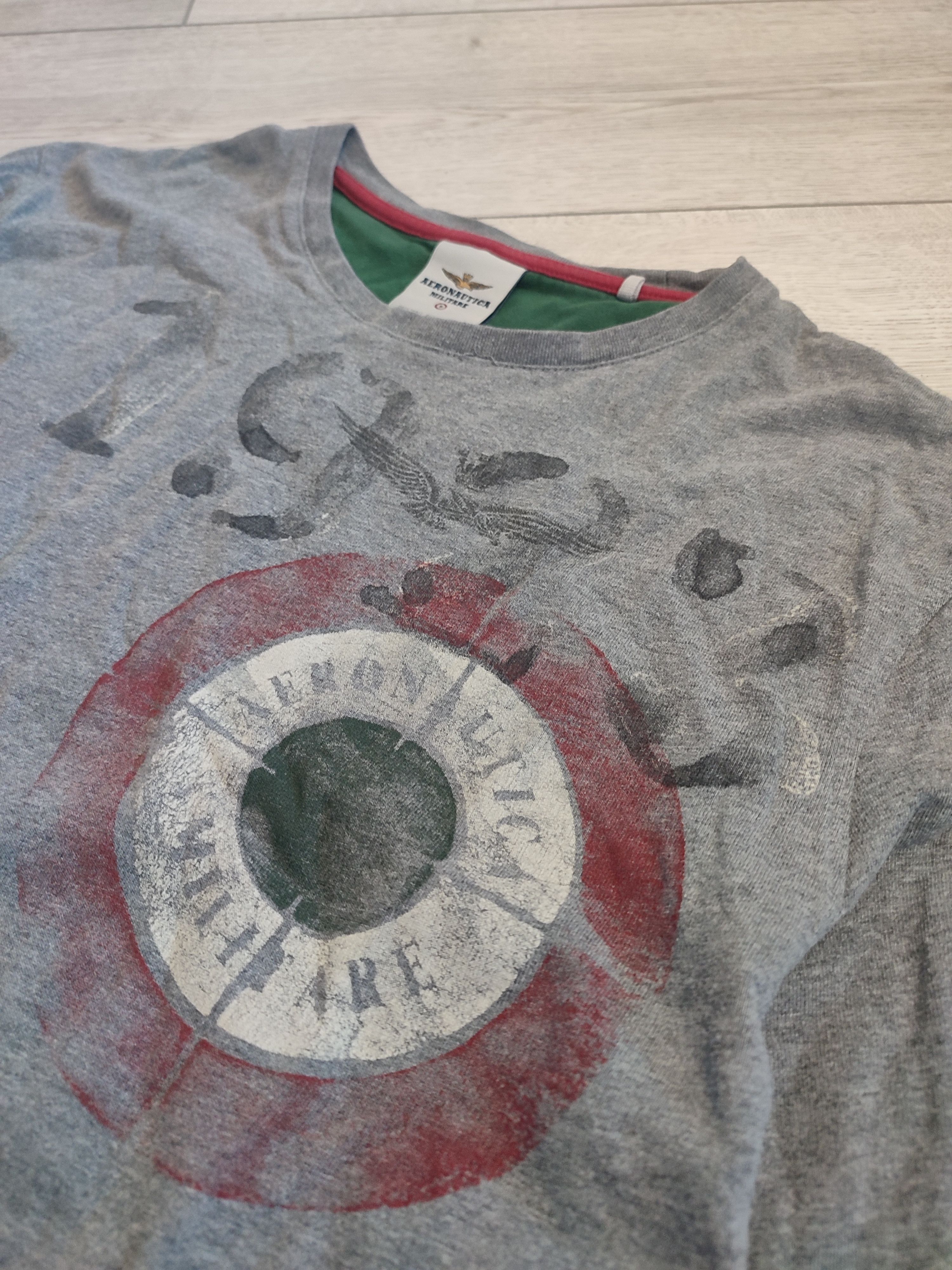 Aeronautica Militare Aeronautica Miletare Italy designer Long sleeve t shirt Size US M / EU 48-50 / 2 - 4 Thumbnail