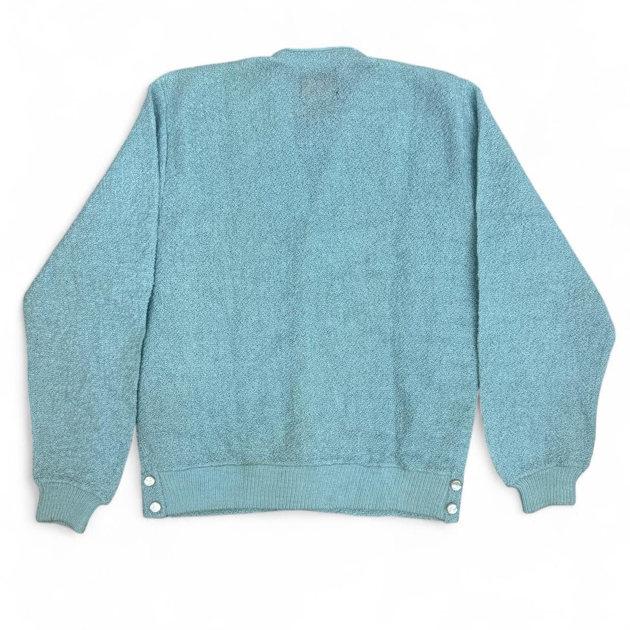 Other Vintage turquoise Dick Van Dyke cardigan size M Size US M / EU 48-50 / 2 - 2 Thumbnail