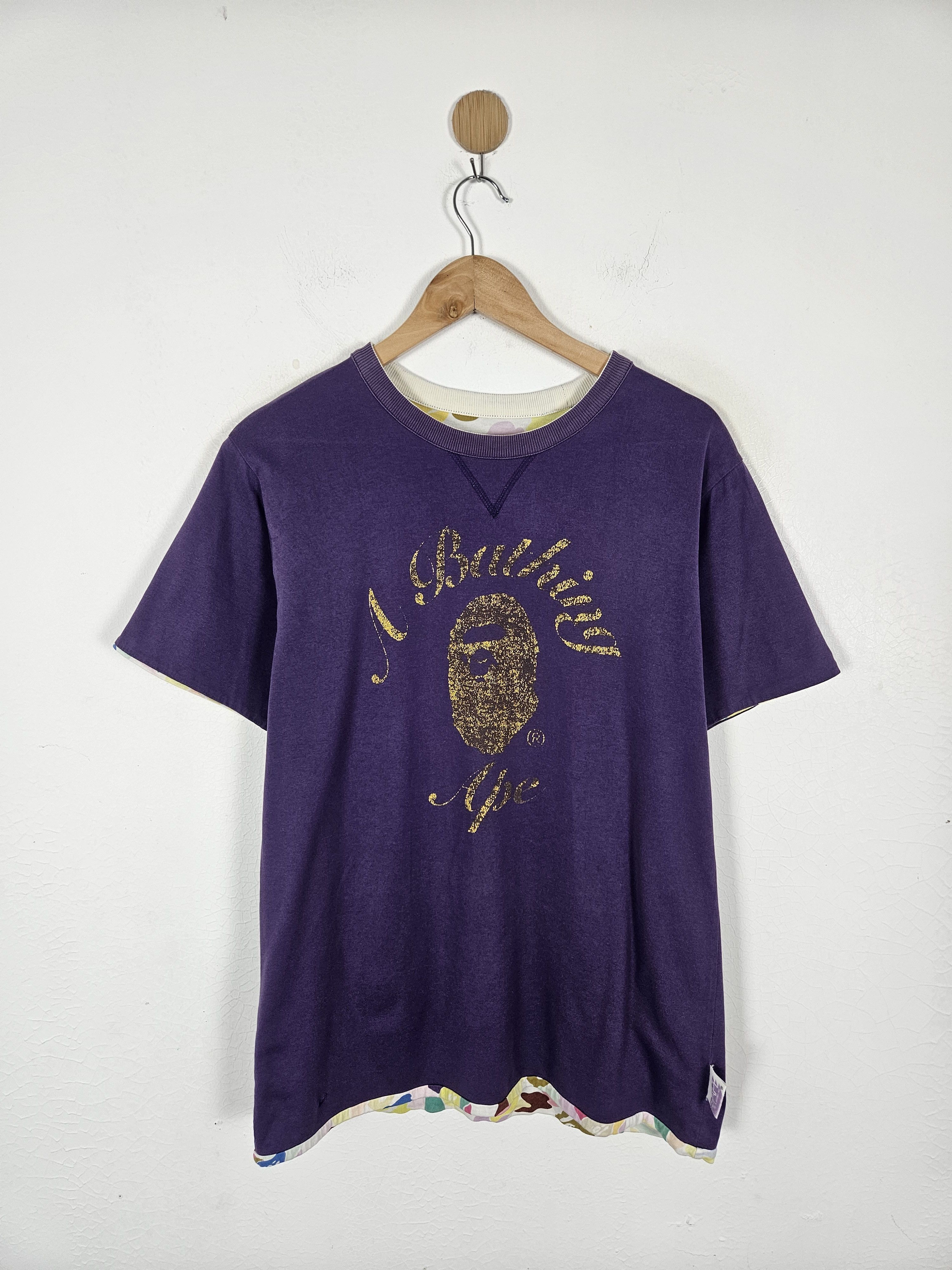 Bape A Bathing Ape BAPE Multi Camo Reversible Tee Size US M / EU 48-50 / 2 - 2 Thumbnail
