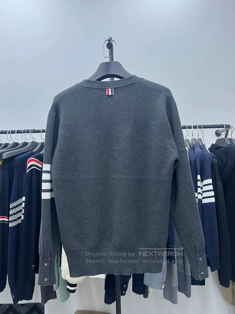 Thom Browne Thom Browne Heavy Wool Cardigan Size US M / EU 48-50 / 2 - 2 Thumbnail