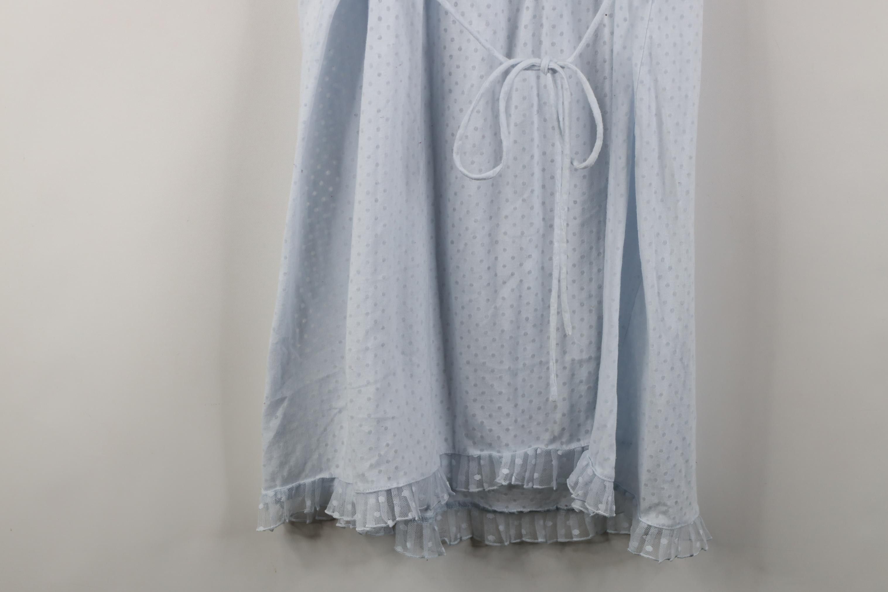 Oscar De La Renta Vintage Y2K Oscar de la Renta Lace Ruffled Night Gown Size XL / US 12-14 / IT 48-50 - 13 Thumbnail