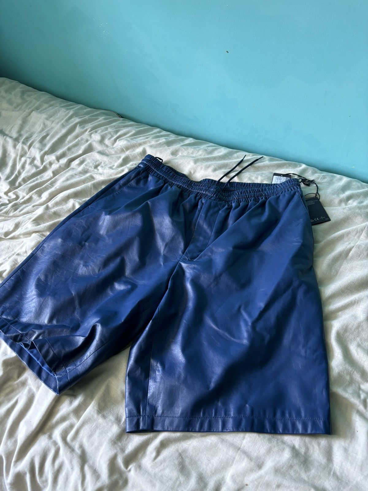 Prada Prada leather logo short Size US 44 / EU 60 - 5 Thumbnail