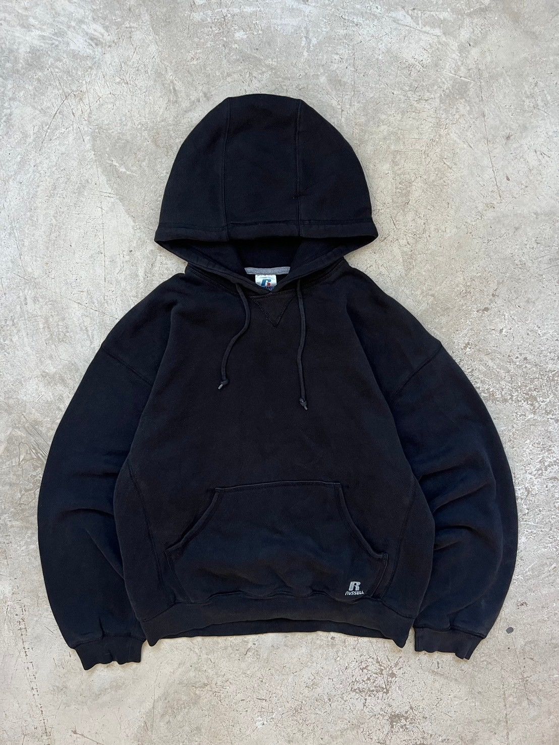 Russell Athletic Vintage 2000s Russell Athletic Blank Hoodie Size US M / EU 48-50 / 2 - 2 Thumbnail