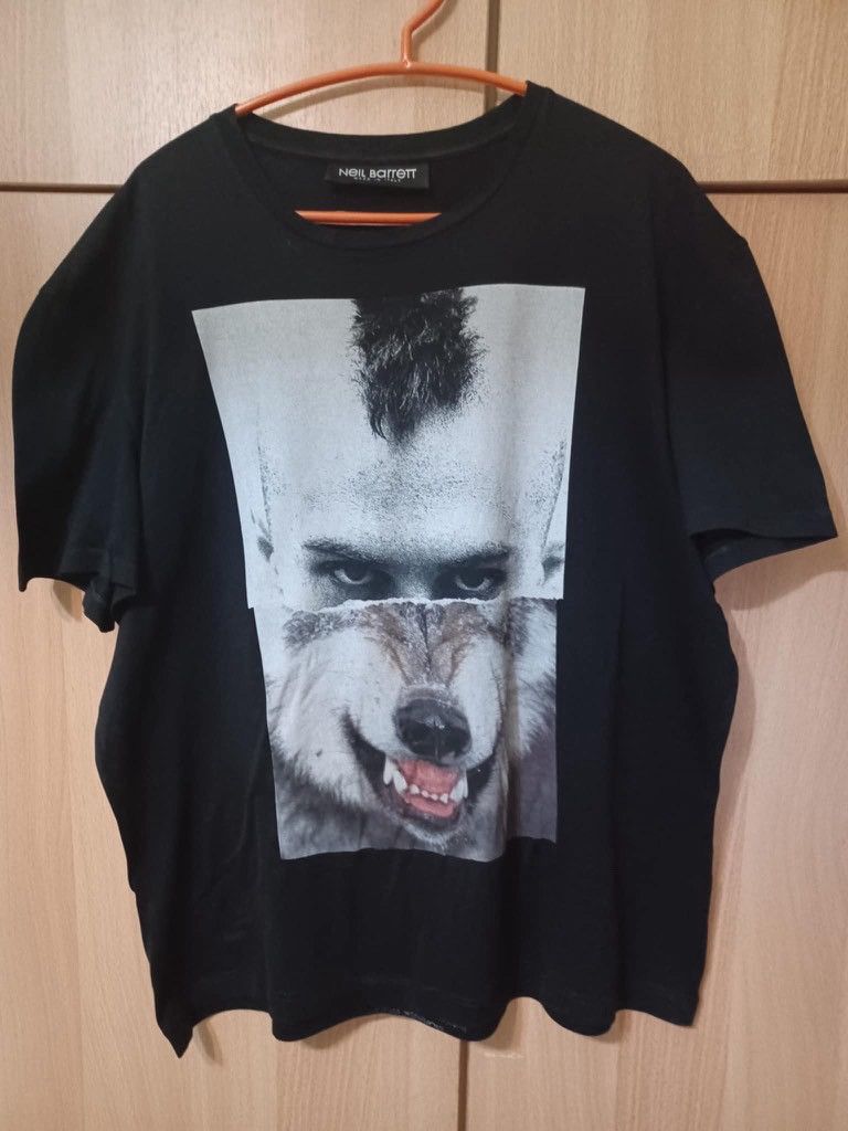 Neil Barrett Neil Barrett black t-shirt Size US L / EU 52-54 / 3 - 1 Thumbnail