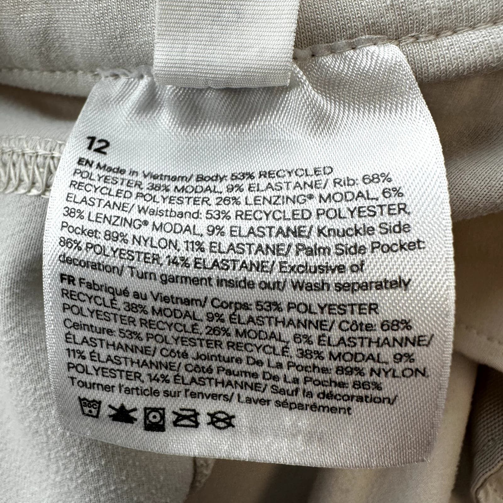 Lululemon Lululemon Brushed Softstreme Ribbed Jogger Pants Opal 12 Size 34" / US 12 / IT 48 - 7 Thumbnail