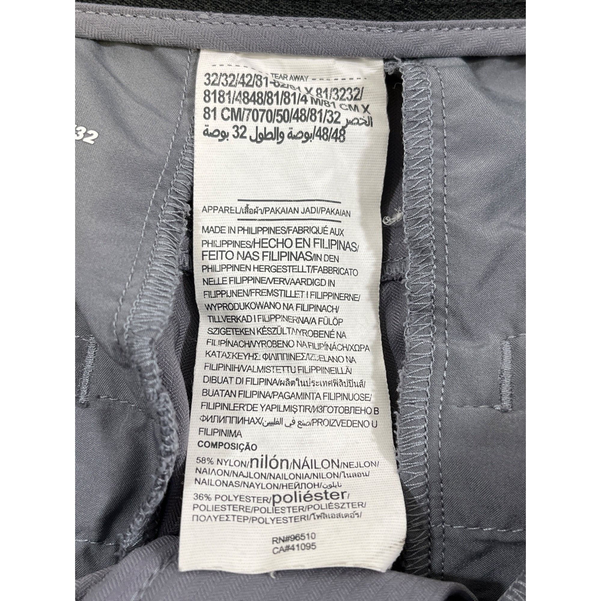 Under Armour Under Armour Men's Grey Pants/Golf Size 32x32 SKU 4318 Size US 32 / EU 48 - 6 Thumbnail