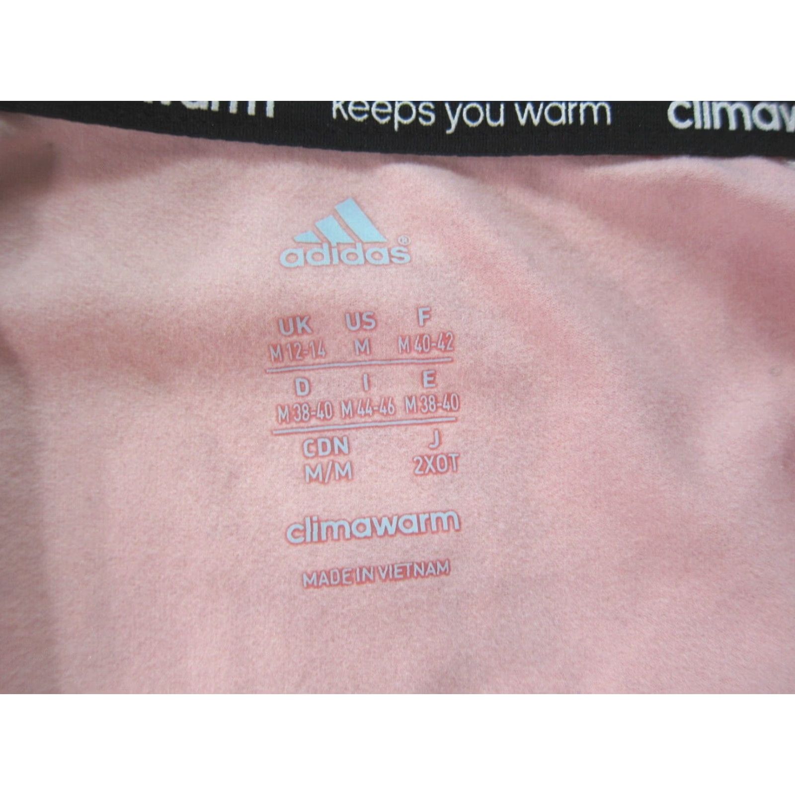 Adidas VINTAGE Adidas Clima Warm Red Pink Polka Dot 1/4 Zip Pullover Pocket Thumb Hole Shirt M Size M / US 6-8 / IT 42-44 - 4 Thumbnail