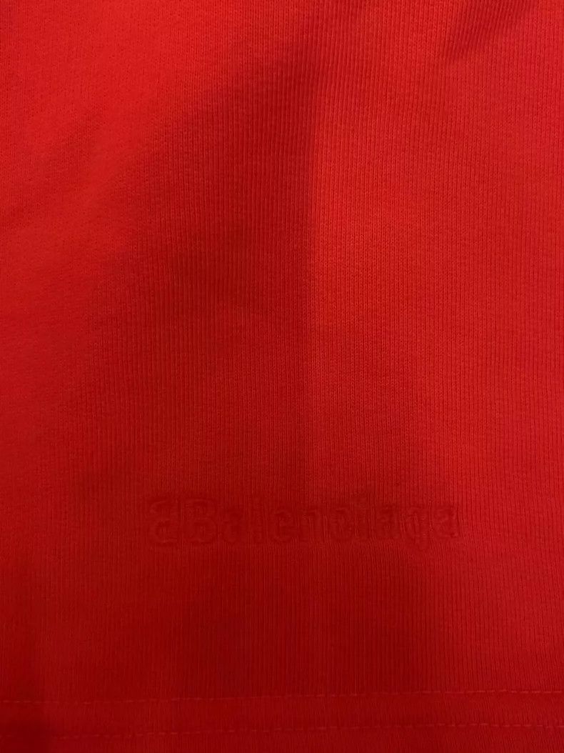 Balenciaga Balenciaga Solid logo graphic straight-leg casual shorts Size US 27 - 3 Thumbnail