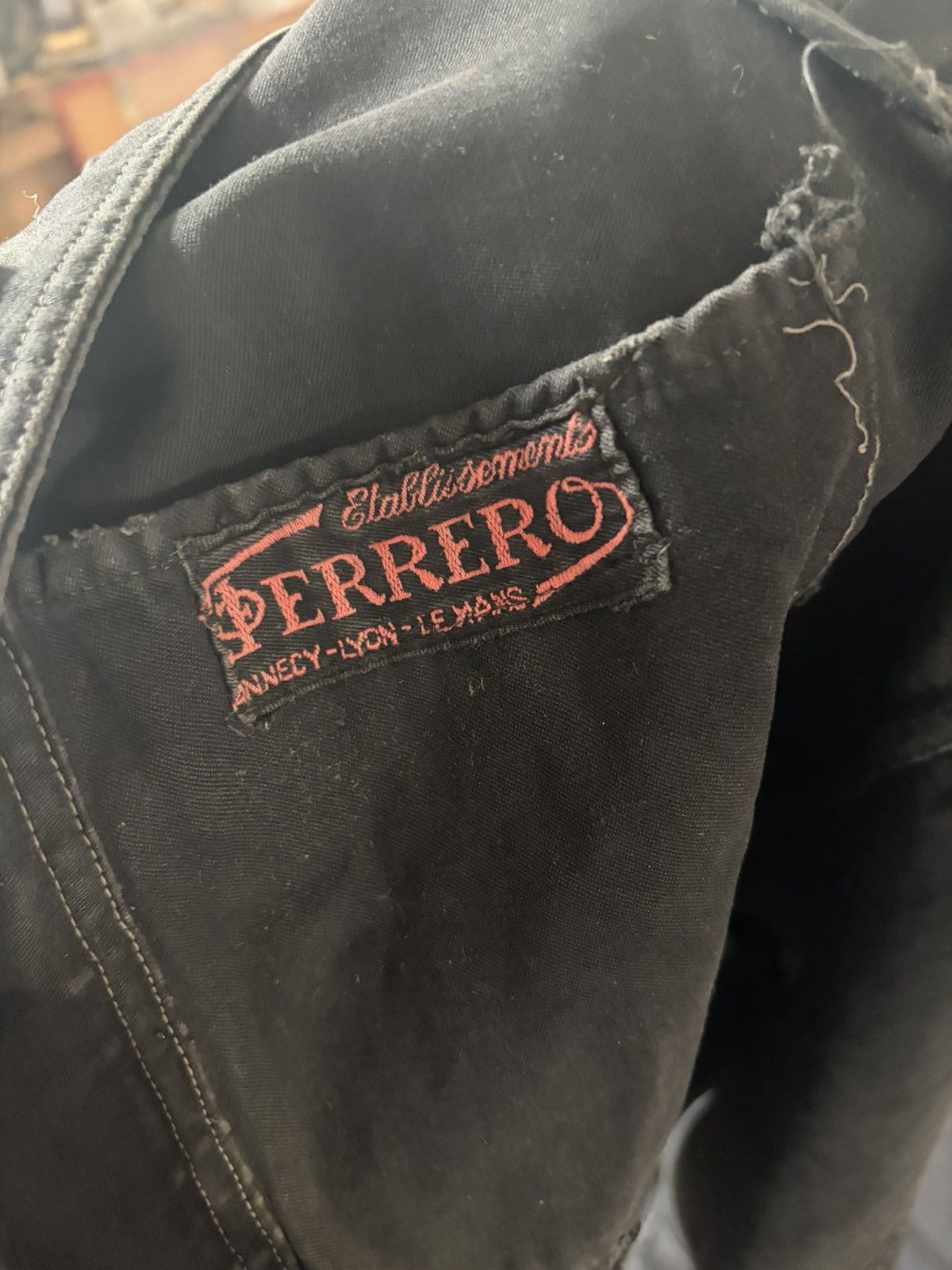 Moleskine Authentic antique French workwear jacket 1930s–1940s. Size US S / EU 44-46 / 1 - 5 Thumbnail