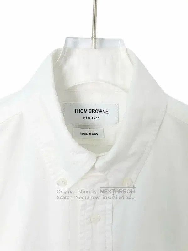 Thom Browne Thom Browne White Cotton Women's Shirt . Size S / US 4 / IT 40 - 3 Thumbnail