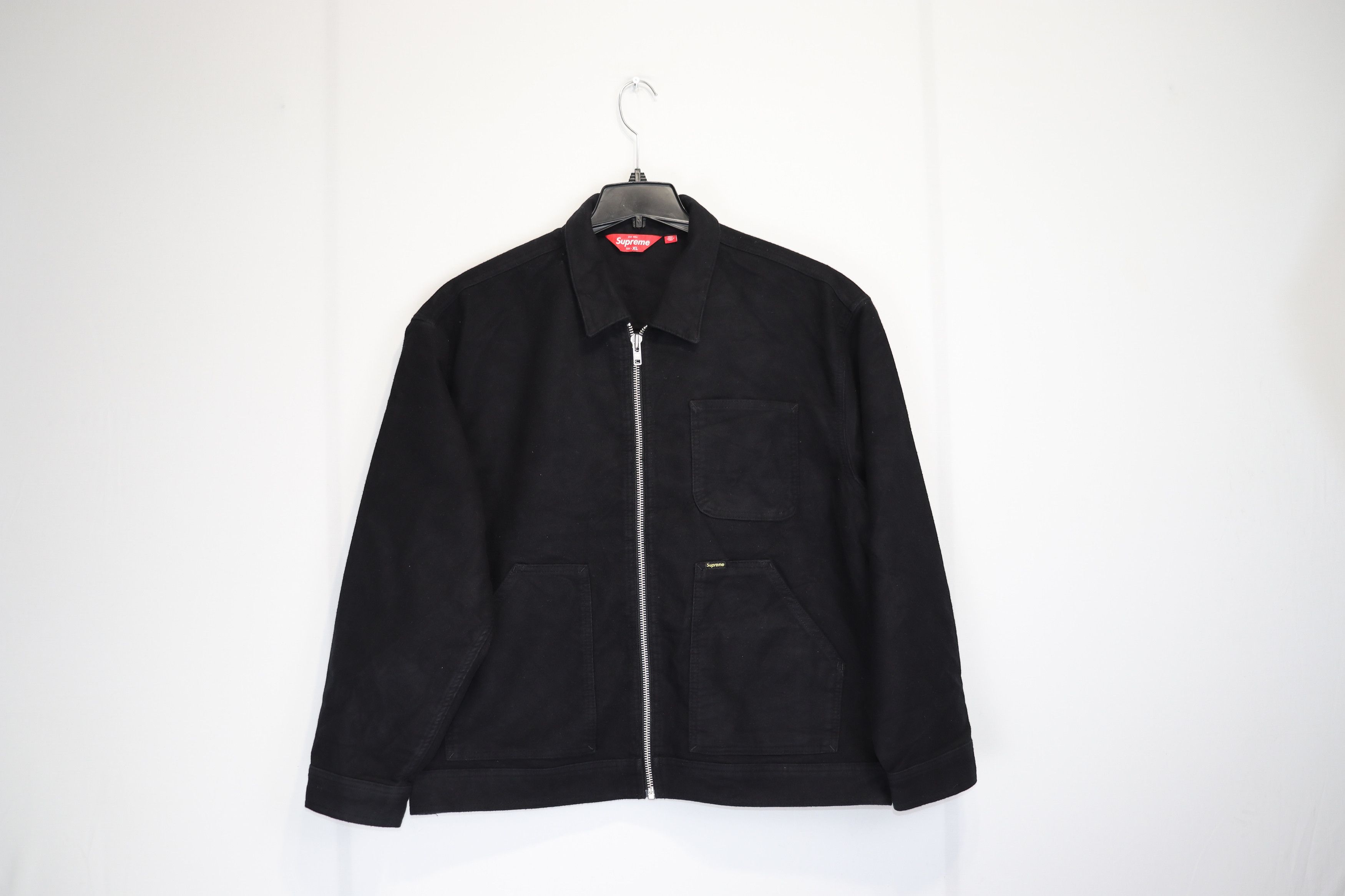 Supreme Supreme Patchwork Harrington Jacket Black SS19 | Grailed