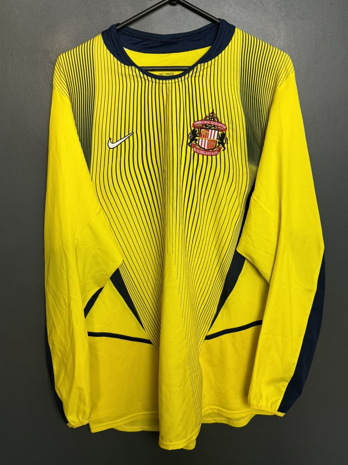 Nike Sunderland 02/03 Goalkeeper Football Long Sleeve Jersey Size US L / EU 52-54 / 3 - 1 Thumbnail