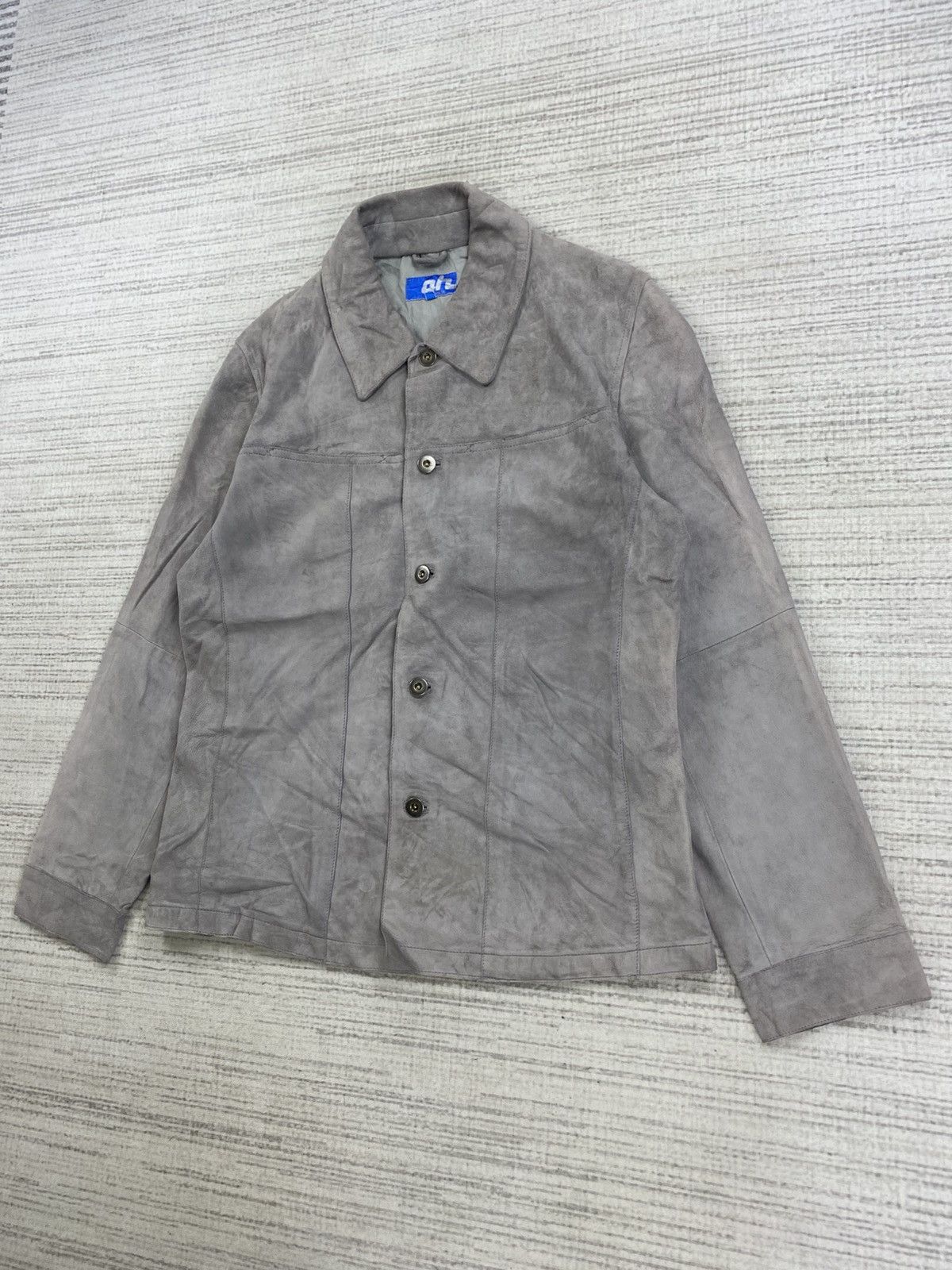 ABAHOUSE Vintage Abahouse Buttoned Leather Jacket Size US M / EU 48-50 / 2 - 4 Thumbnail