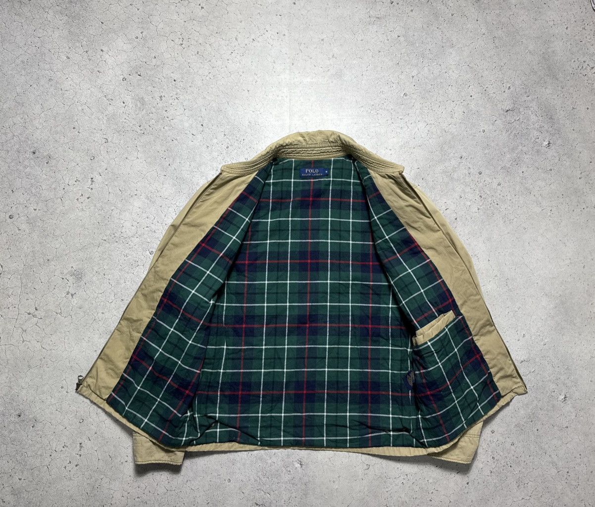 Polo Ralph Lauren Polo Ralph Lauren Beige Bomber Jacket Size M Size US M / EU 48-50 / 2 - 8 Thumbnail