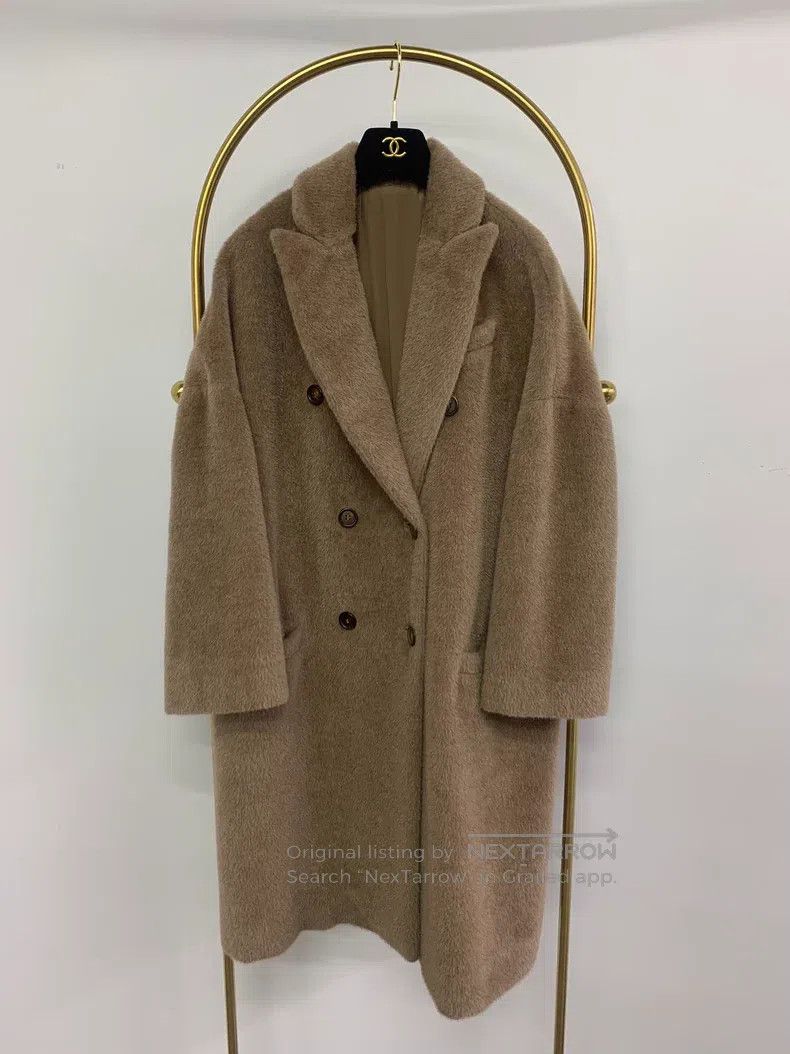 Brunello Cucinelli Brunello Cucinelli Alpaca Wool Brown Coat Size XS / US 0-2 / IT 36-38 - 1 Thumbnail