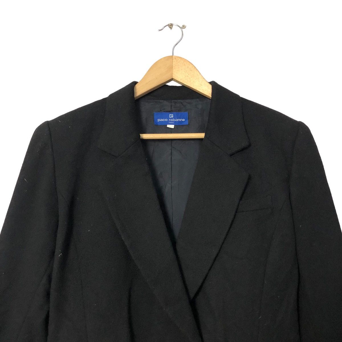 Paco Rabanne Vintage Paco Rebanne Paris Double Breasted Blazer Coat Size M / US 6-8 / IT 42-44 - 4 Thumbnail
