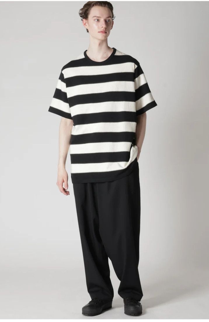 Yohji Yamamoto 🔥🔥Rare Yohji Yamamoto Stripe Tee Size US M / EU 48-50 / 2 - 7 Thumbnail