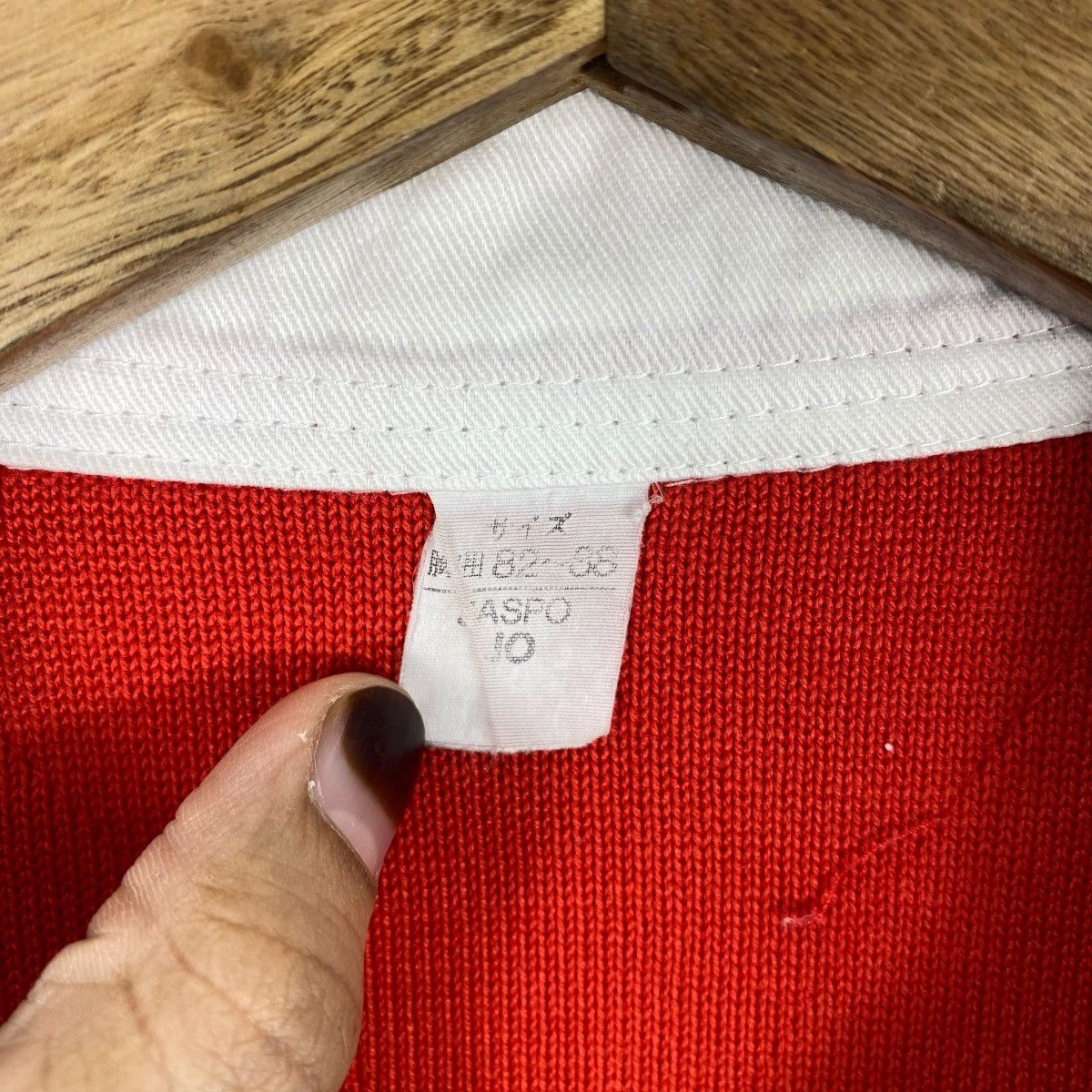 Vintage Vintage 80's KRS Original Rugby Wear Convert White Point Size US M / EU 48-50 / 2 - 9 Thumbnail