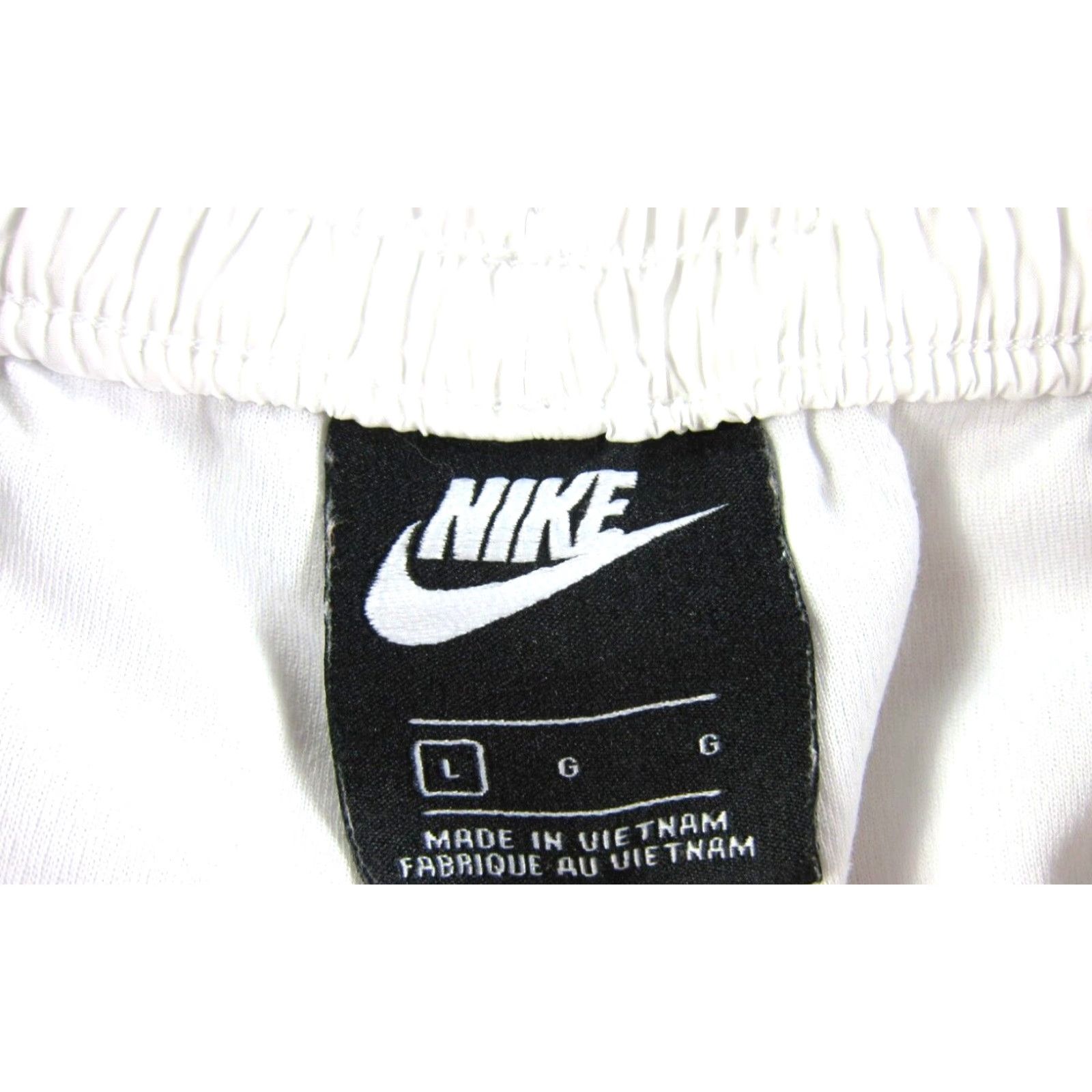Nike Nike Women Shorts L White Lined Pocket Running Hiking Walking Gym Sport Short Women Large Size 36" / US 14 / IT 50 - 3 Thumbnail
