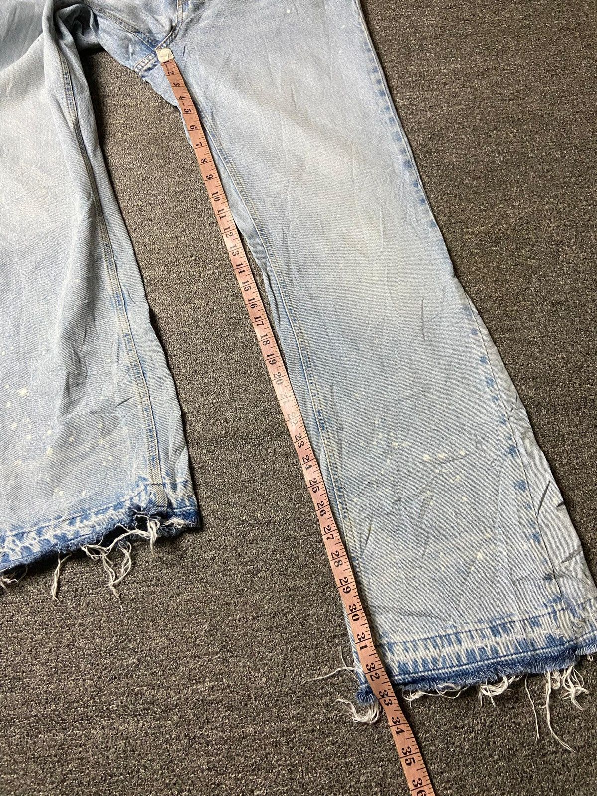 Zara Vintage ZARA Flare Denim Jeans (142) Size US 33 - 4 Thumbnail