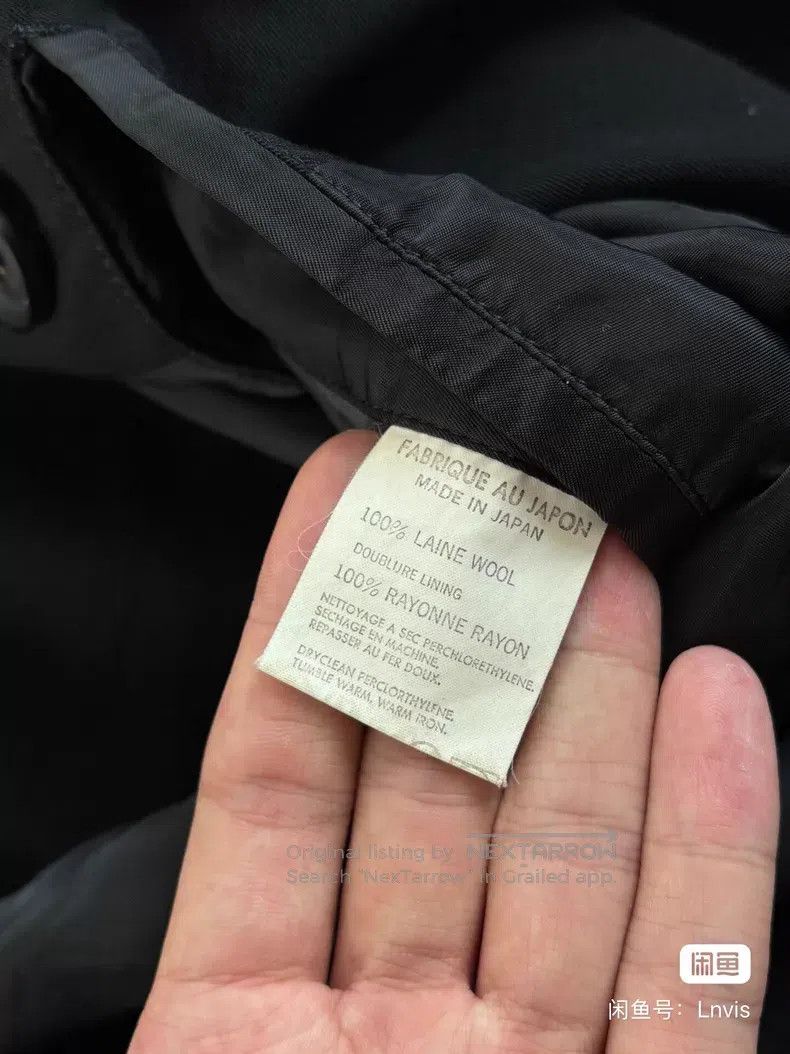 Yohji Yamamoto Yohji Yamamoto size os Double-breasted wool jacket Size US M / EU 48-50 / 2 - 8 Thumbnail