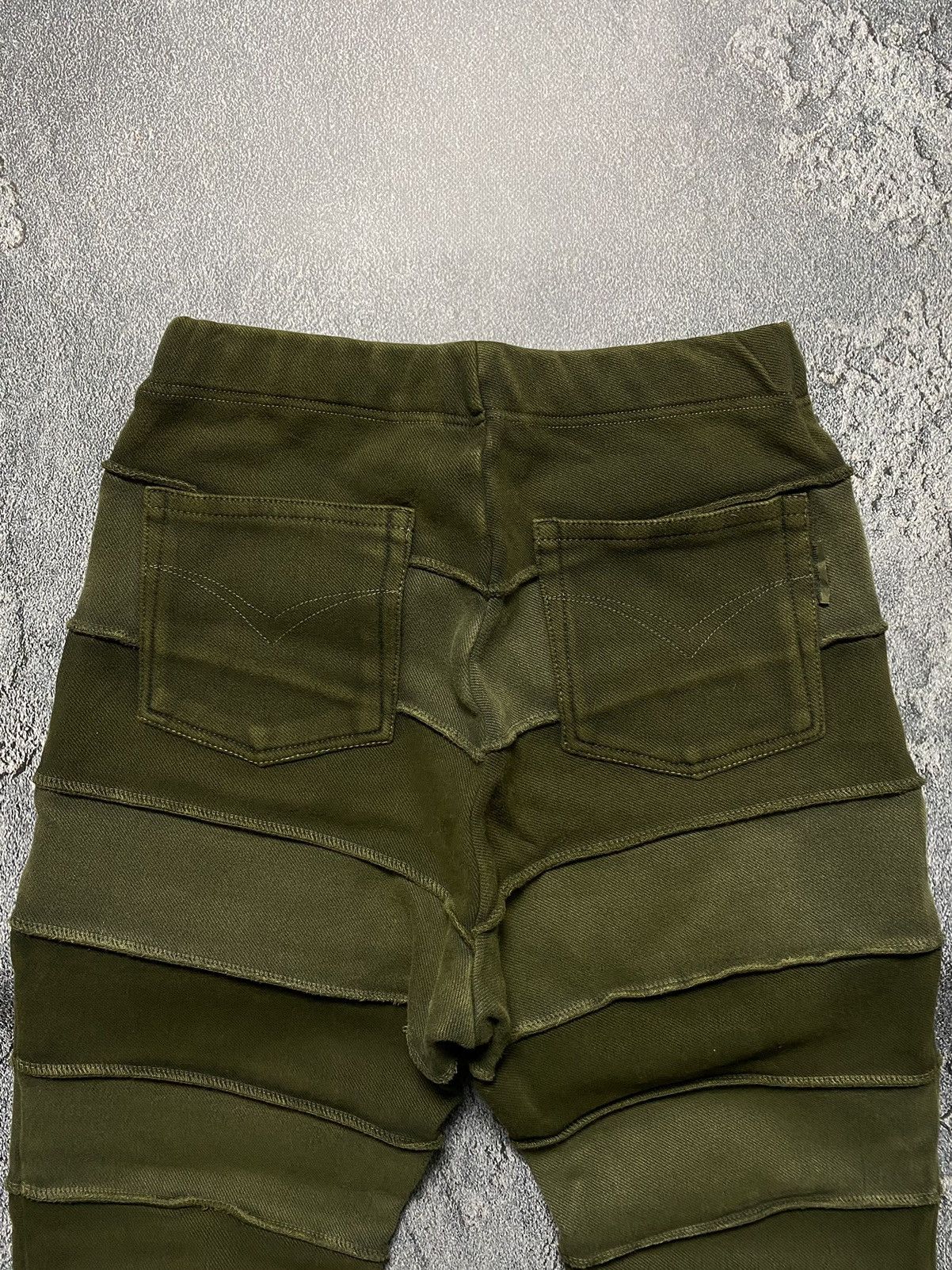 Hysteric Glamour Hullo N.Day VNTG 00’ Hugi Multi Level Flare Pants Trousers Size US 30 / EU 46 - 9 Thumbnail