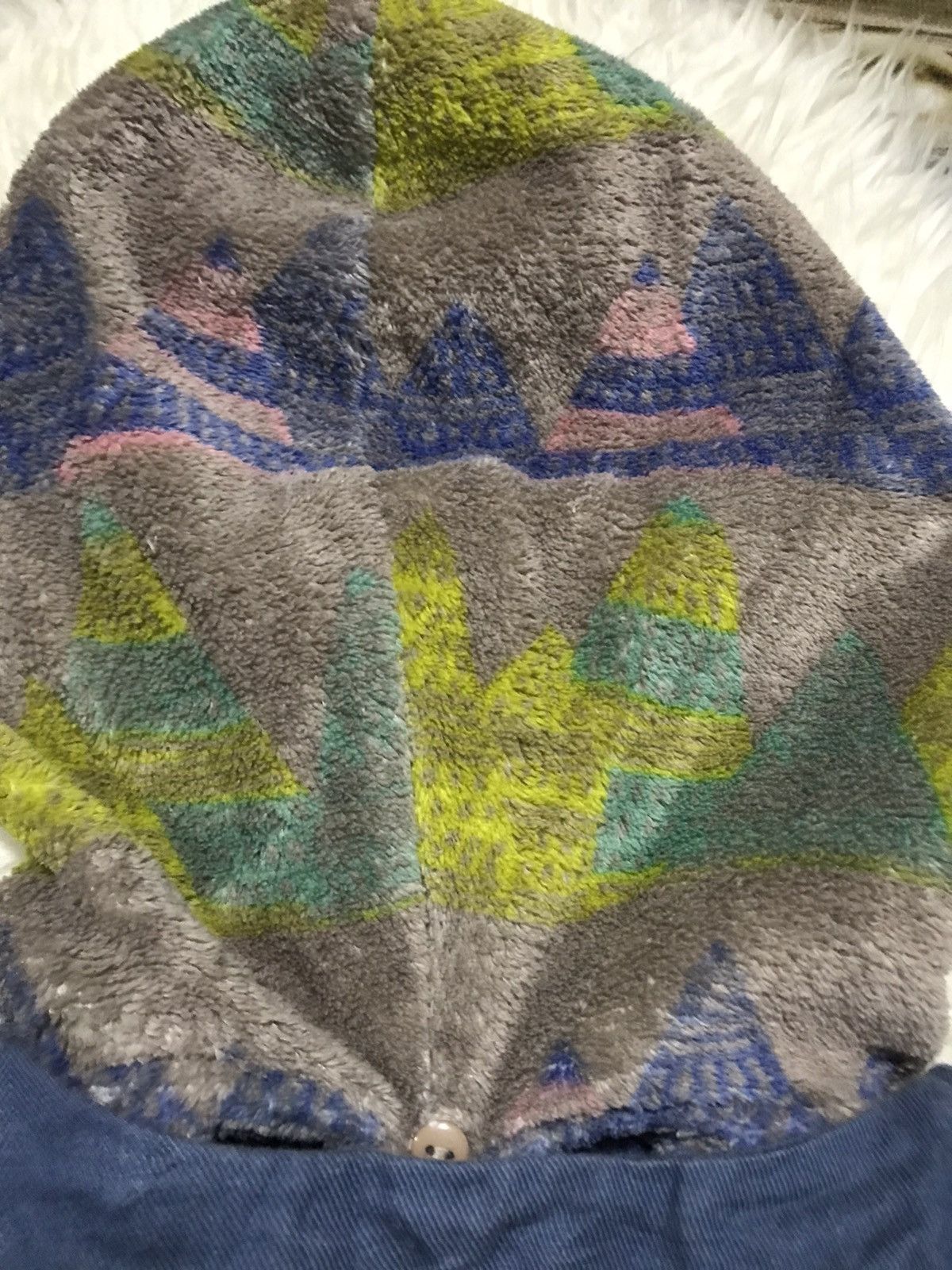 Issey Miyake × Ne-Net Ne-Net Embroidery Giraffe All Over Hoodie Two Layer Fleece Size US M / EU 48-50 / 2 - 4 Thumbnail