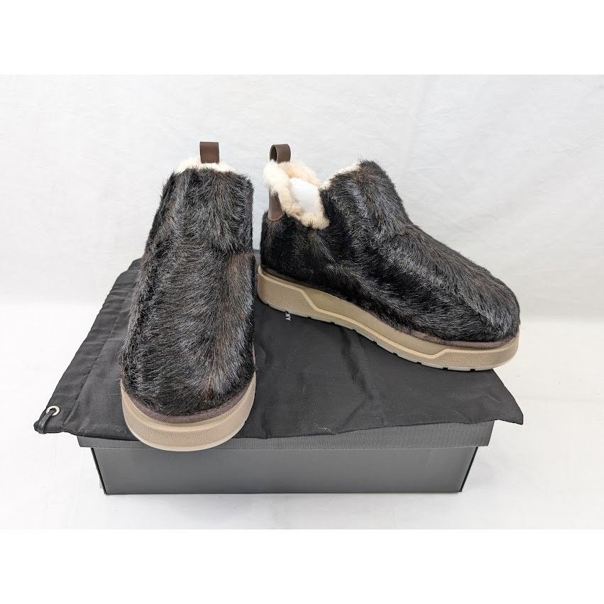 Amiri o1rshd1 Furry Malibu Boot in Brown Size US 10 / EU 43 - 21 Thumbnail