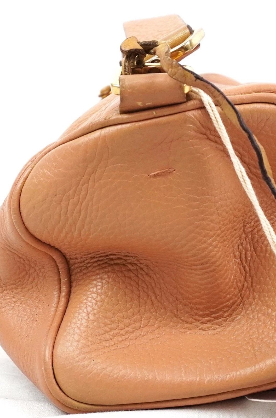 Prada Prada Vitello Daino Gold-Tone Padlock Leather Shoulder Bag Size ONE SIZE - 5 Thumbnail