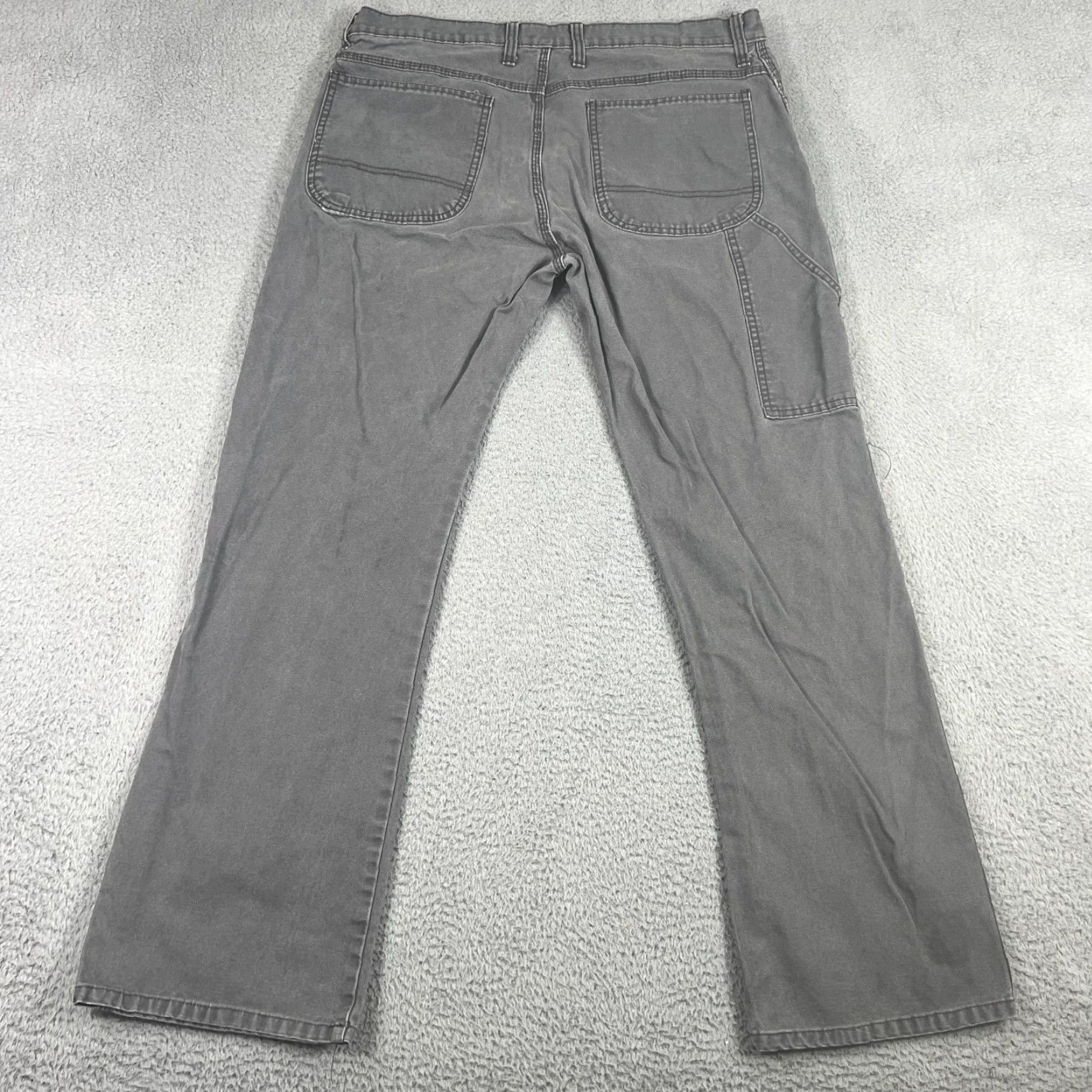 Dickies VINTAGE Dickies Carpenter Pants Men's Size 36x30 Cotton Canvas Gray Workwear Slim Fit Size US 36 / EU 52 - 7 Thumbnail